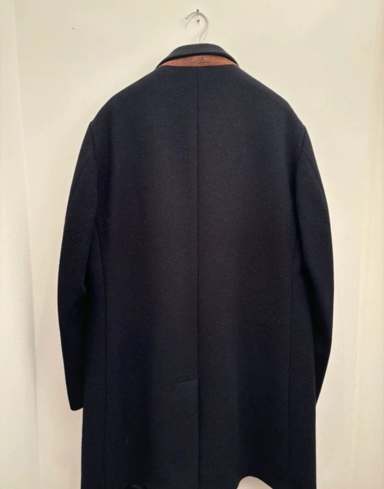 Loro Piana LORO PIANA Cashmere coat, navy blue, size 5 Size US XL / EU 56 / 4 - 2 Thumbnail