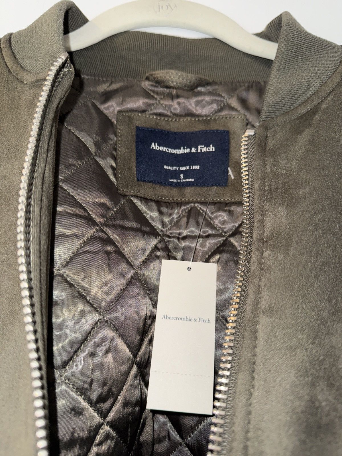 Abercrombie & Fitch Olive Abercrombie Bomber never worn Size US S / EU 44-46 / 1 - 2 Thumbnail