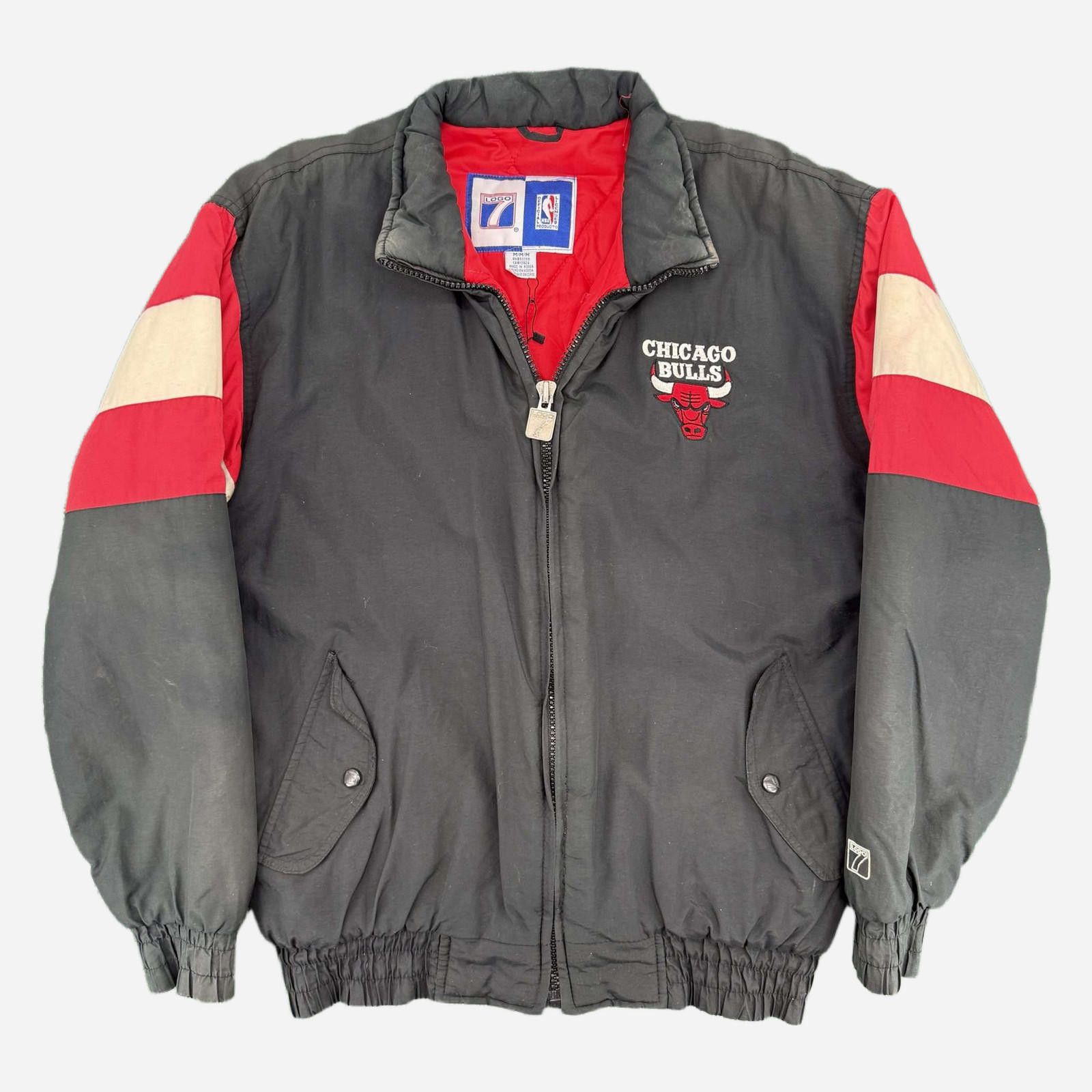 Logo 7 Vintage Logo 7 Chicago Bulls Jacket M Size US M / EU 48-50 / 2 - 1 Thumbnail