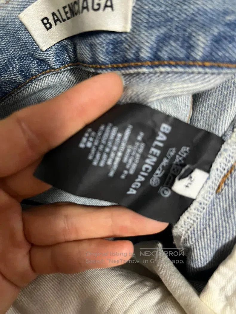 Yves Saint Laurent YSL Denim Pants New. Size US 26 / EU 42 - 6 Thumbnail