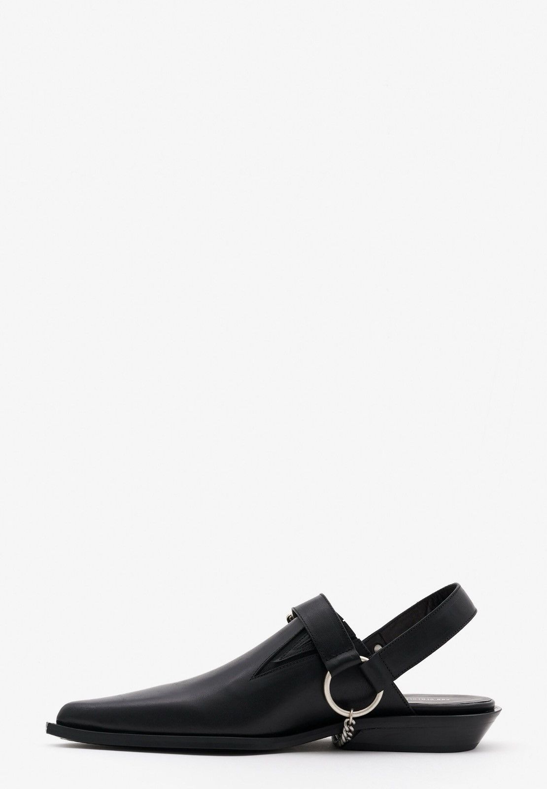 Ann Demeulemeester Last Ann Demeulemeester Vilmu Pointy BuckleEmbellished Mules Size US 10 / EU 43 - 2 Thumbnail