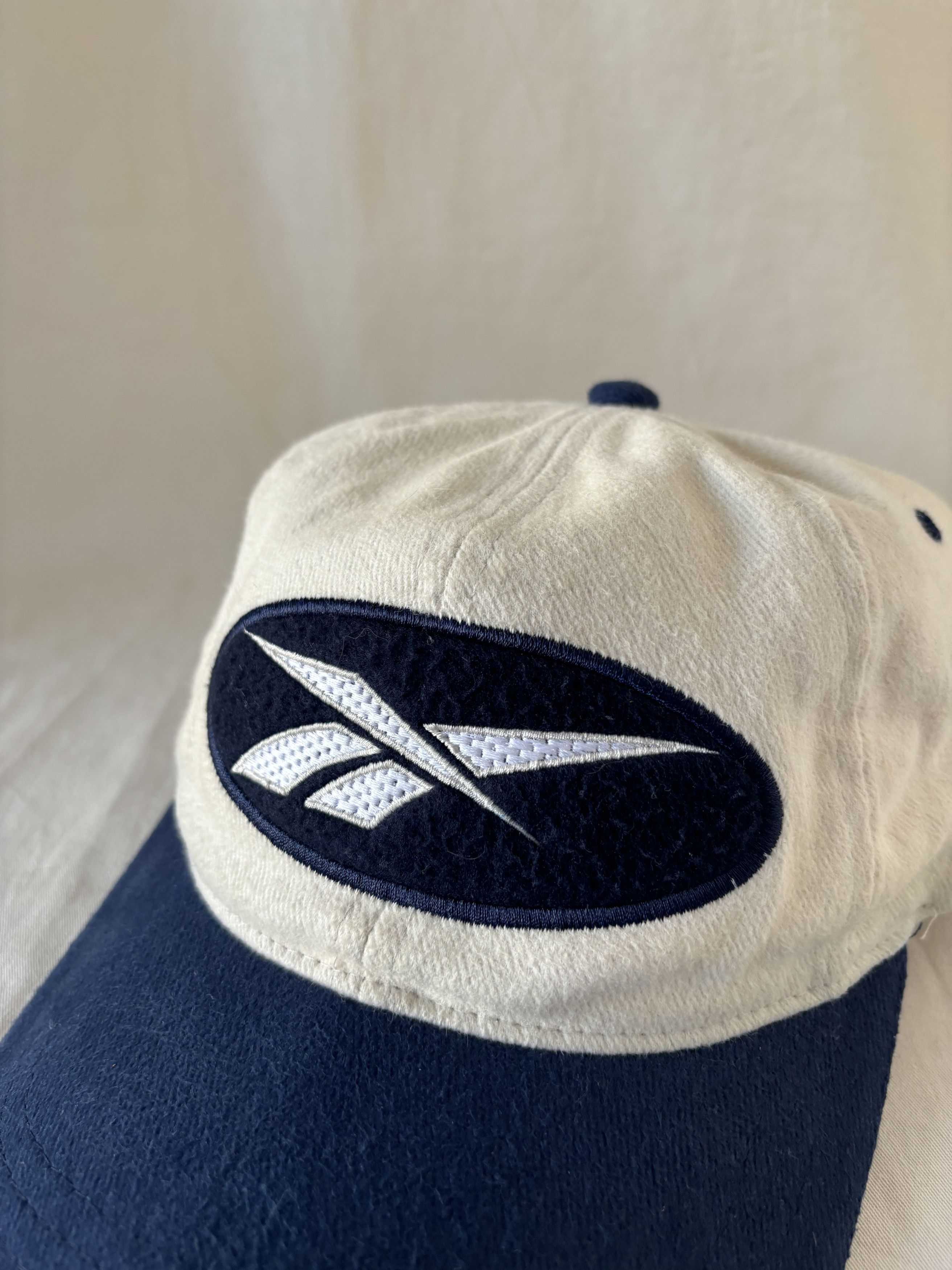 Reebok × Vintage Vintage 90s Reebok Big Logo Cap Size ONE SIZE - 2 Thumbnail