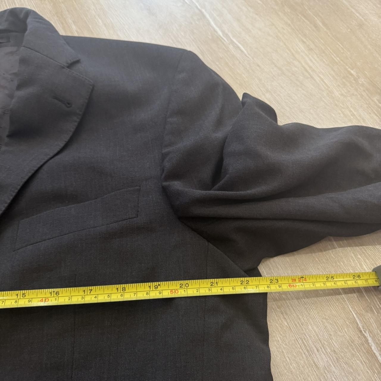 Pierre Balmain Vintage Pierre Balmain wool Black blazer jacket Men's 52 Size 52R - 5 Thumbnail
