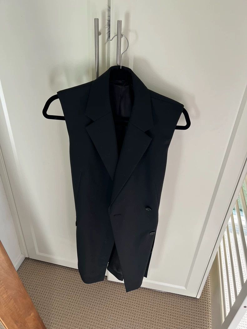 Helmut Lang HELMUT LANG size2 a vest, a waistcoat Size S / US 4 / IT 40 - 2 Thumbnail