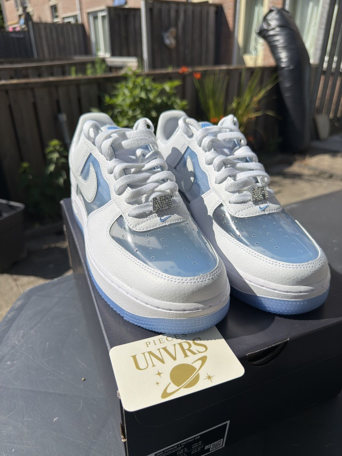Nike Nike Air Force 1 “ Invincible woman “ Size US 11 / EU 44 - 4 Thumbnail