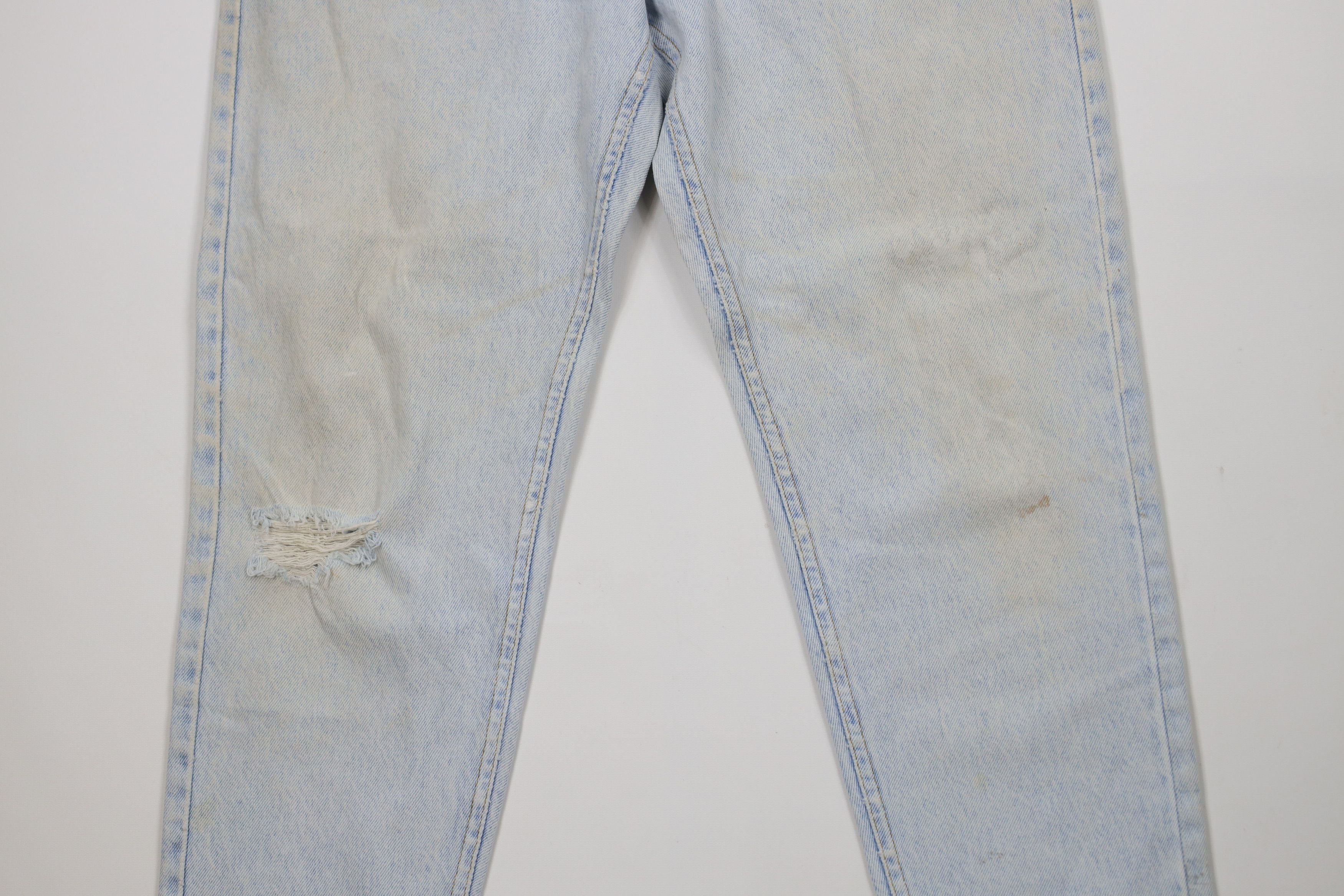 Lee × Vintage Vintage 90s Lee Relaxed Tapered Leg Denim Jeans Blue USA Size 36" / US 14 / IT 50 - 3 Thumbnail