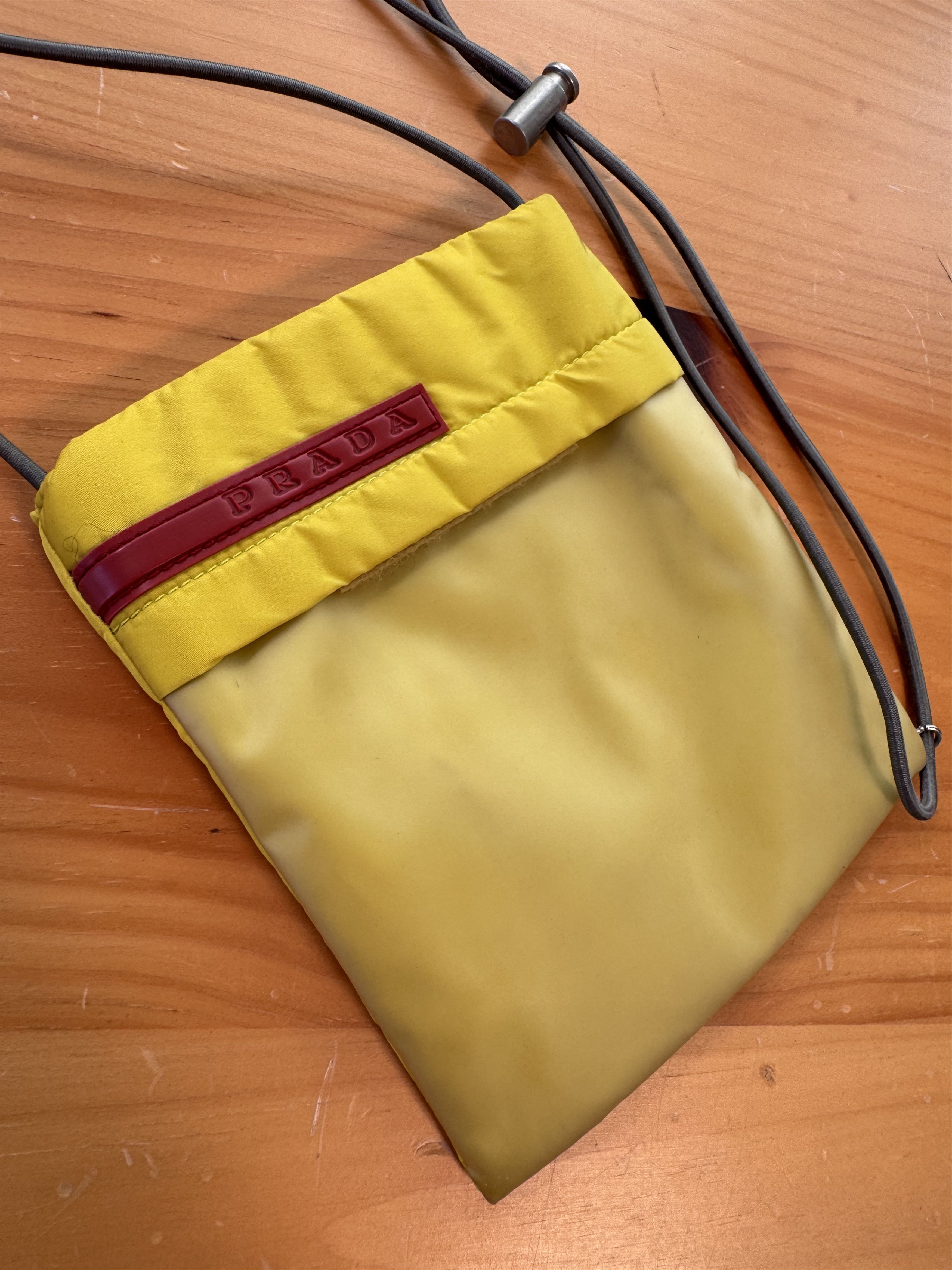Prada SS 99 Prada Crossbody Elastic Cord Pouch Bag Size ONE SIZE - 2 Thumbnail