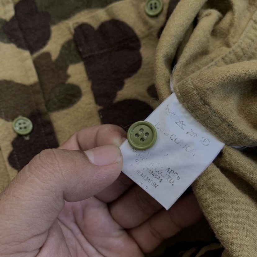 Bape A BATHING APE CAMOFLAGE LONG SHIRT BUTTON UP Size US M / EU 48-50 / 2 - 3 Thumbnail