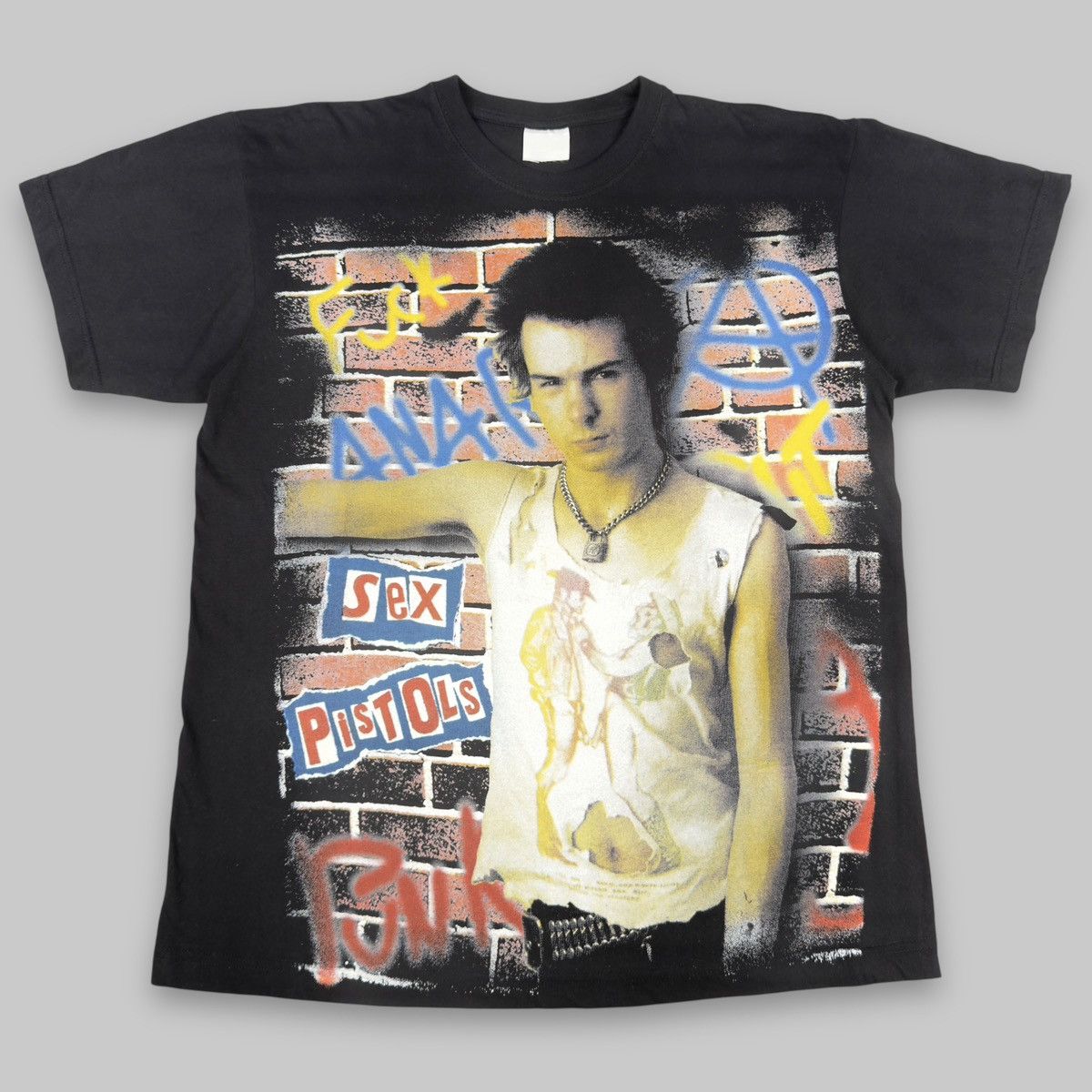 Band Tees Vintage 90s Sex Pistols Sid Vicious Viviene Westwood