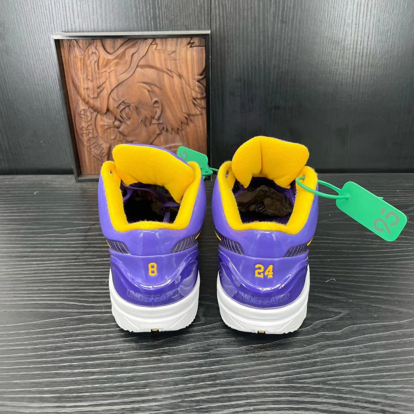 Nike Nike ZK4 Lakers Purple & Gold Basketball Shoes Size 44 Size US 11 / EU 44 - 5 Thumbnail