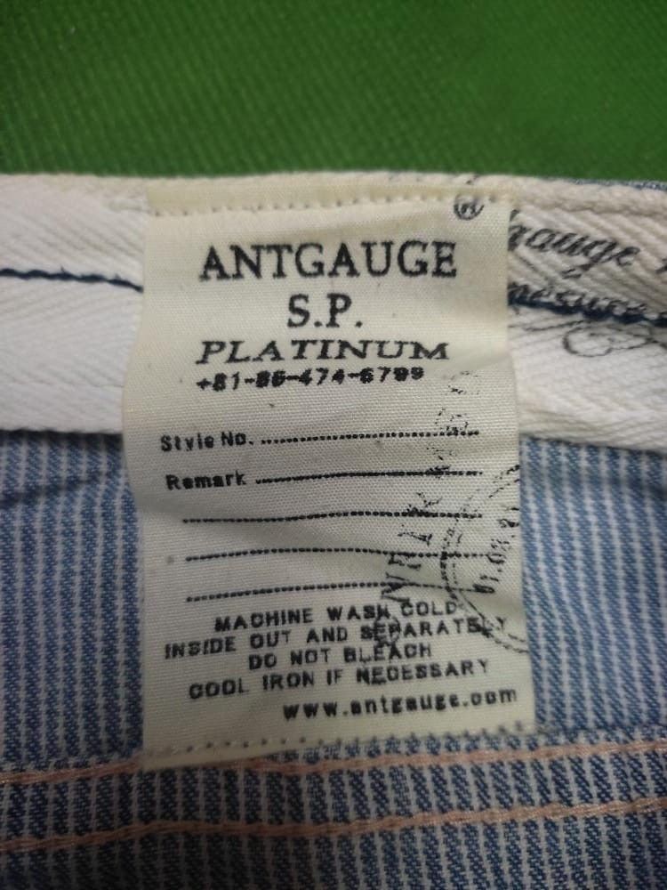 Japanese Brand × Vintage ANTGAUGE S.P. PLATINUM JEANS VINTAGE JAPANESE BRAND Size US 34 / EU 50 - 4 Thumbnail