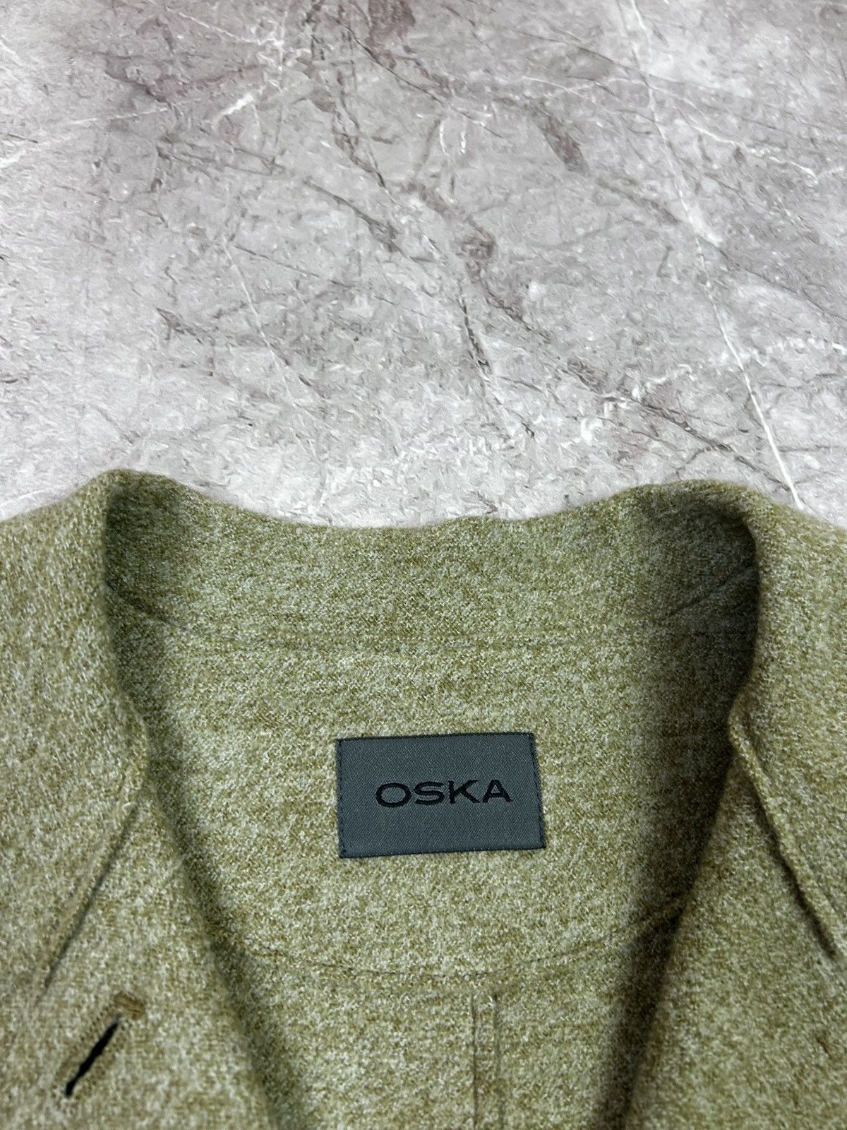 OSKA OSKA Coat Boiled Wool with Pockets Size 1 Heather Size M / US 6-8 / IT 42-44 - 6 Thumbnail