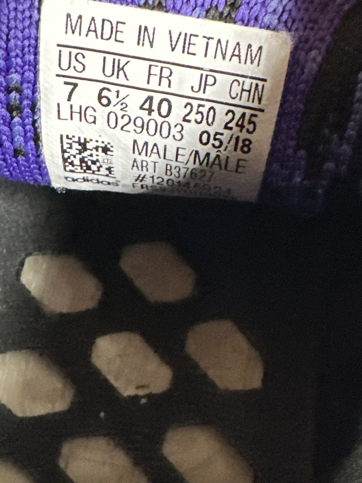 Adidas Adidas NMD_R1 PRIMEKNIT 'ENERGY INK' Size US 7 / EU 40 - 7 Thumbnail