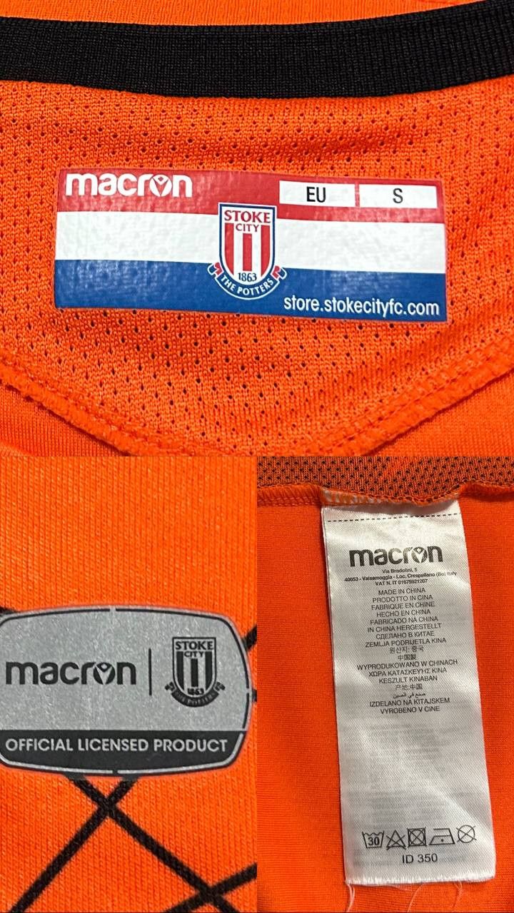 Macron Macron Stoke City fc Long Sleeve shirt Soccer Jersey Size US S / EU 44-46 / 1 - 7 Thumbnail