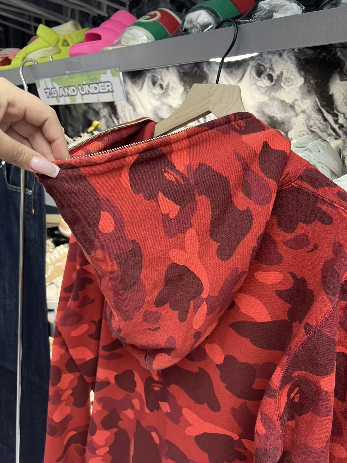 Bape Bape Swarovski Hoodie Full Zip Size US XL / EU 56 / 4 - 10 Thumbnail