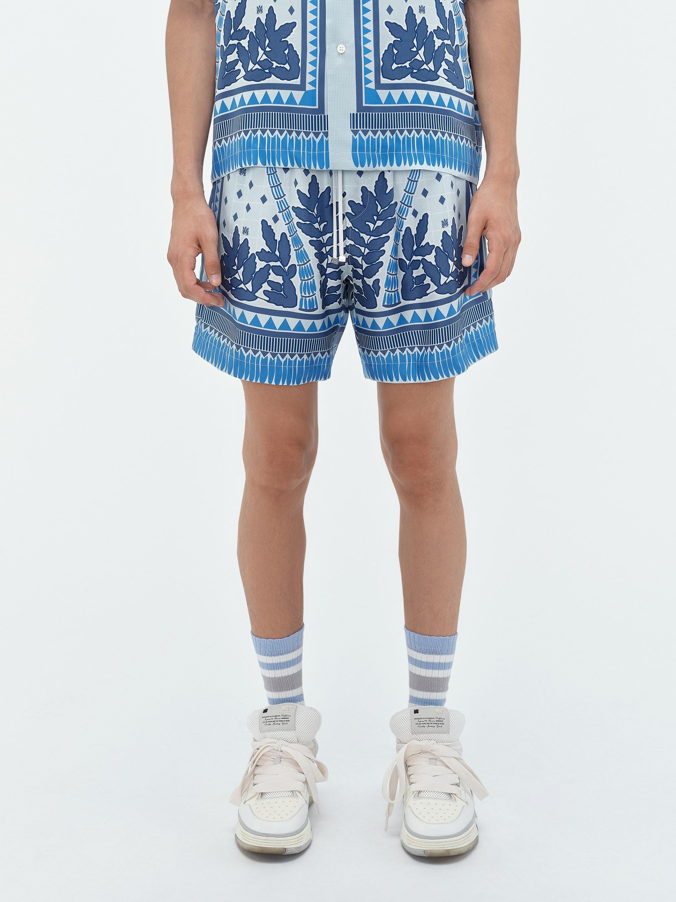 Amiri o1s1wg110425 Palm Tree Shorts in Multicolor Size US 36 / EU 52 - 3 Thumbnail