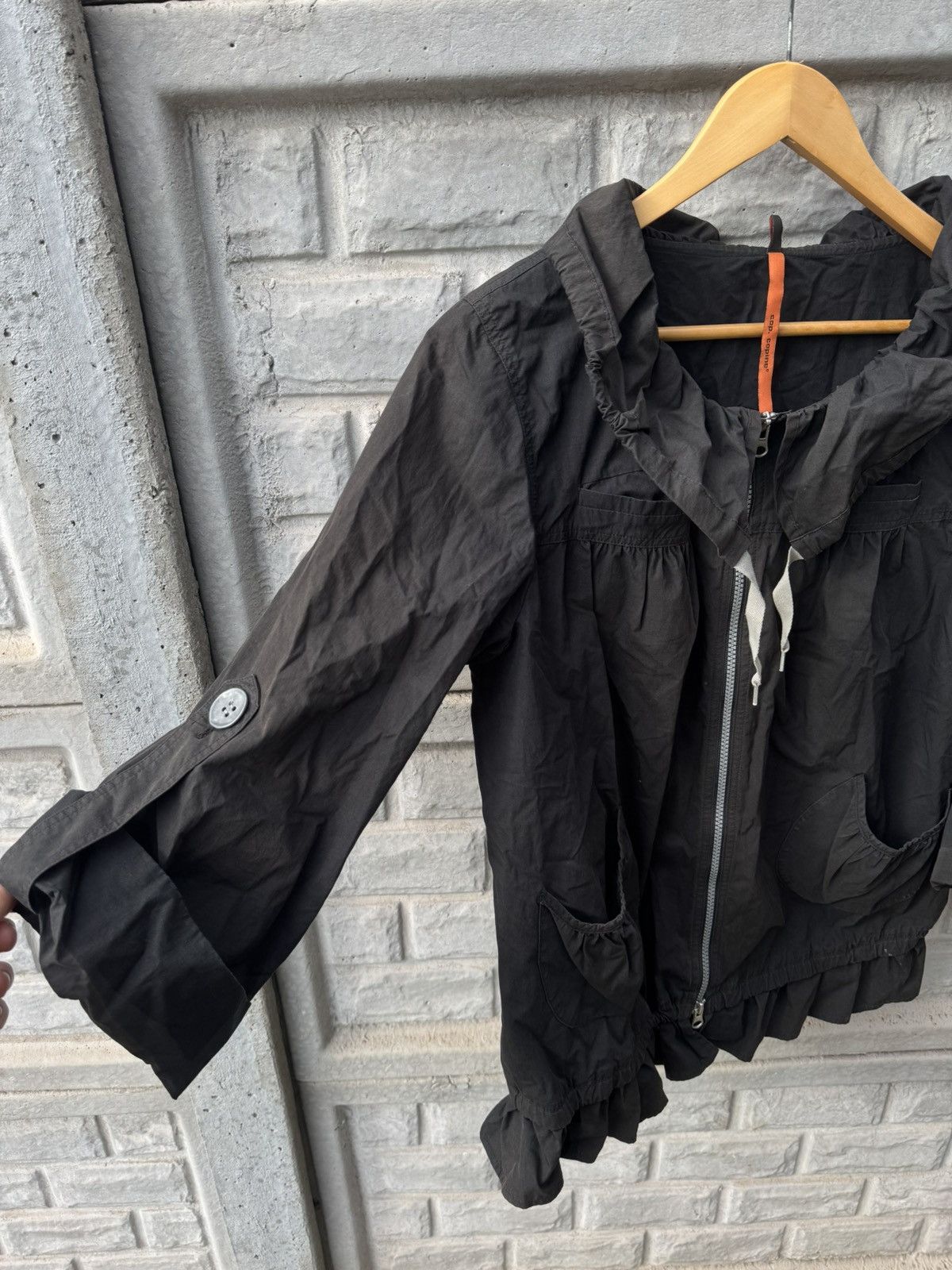 Cop Copine Vintage Cop Copine Avant Garde Nylon Jacket Y2K Size M / US 6-8 / IT 42-44 - 3 Thumbnail