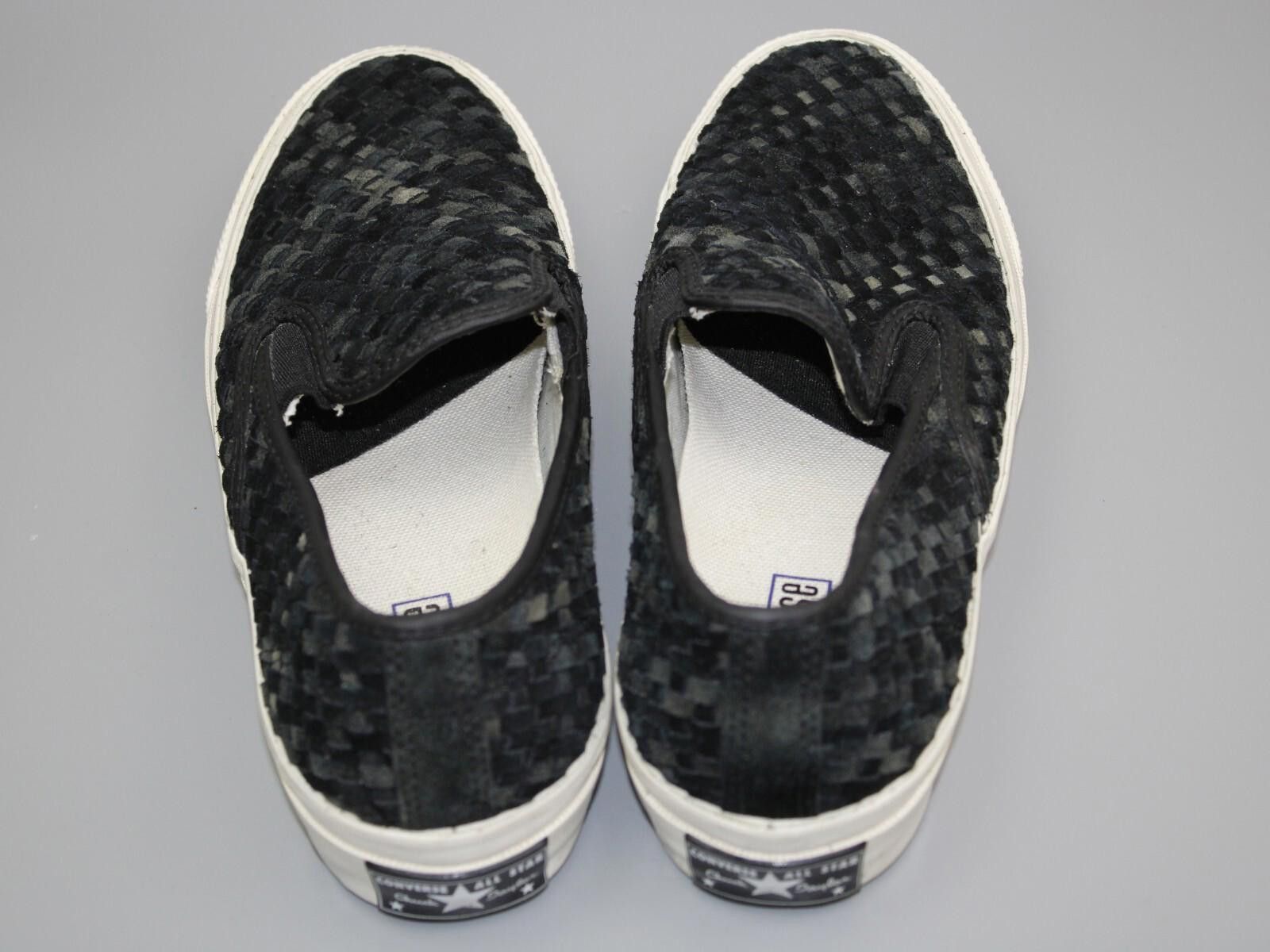 Converse Converse Deck Chuck Taylor Woven Sude Black Slippers Size US 9 / IT 39 - 3 Thumbnail