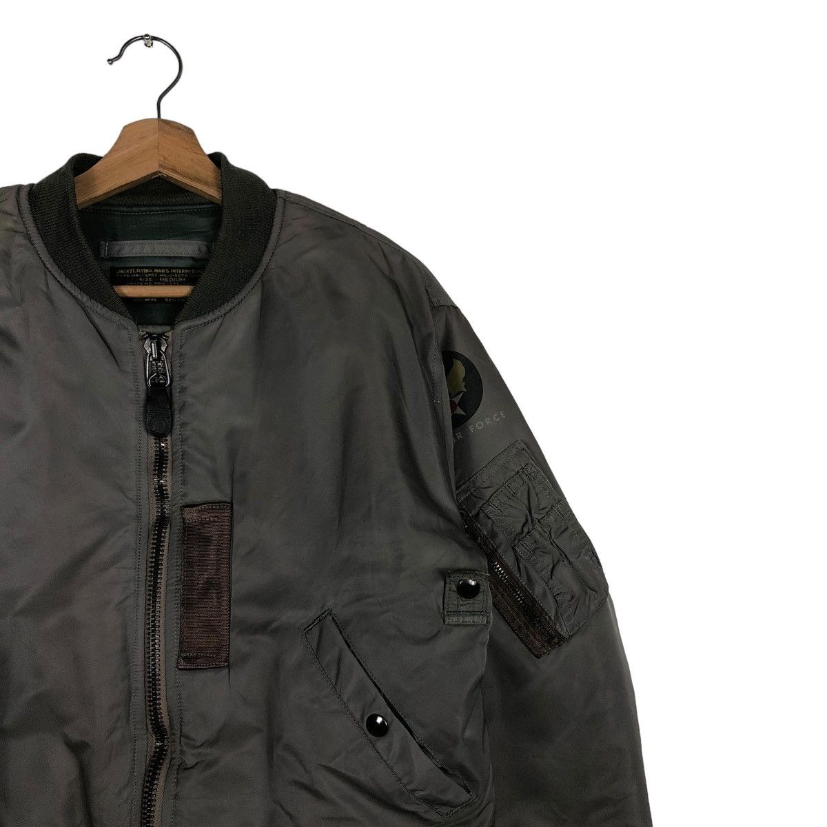 Buzz Rickson's 🔥VINTAGE MA-1 BOMBER JACKET BUZZ RICKSON TOYO ENTERPRISE Size US M / EU 48-50 / 2 - 9 Thumbnail