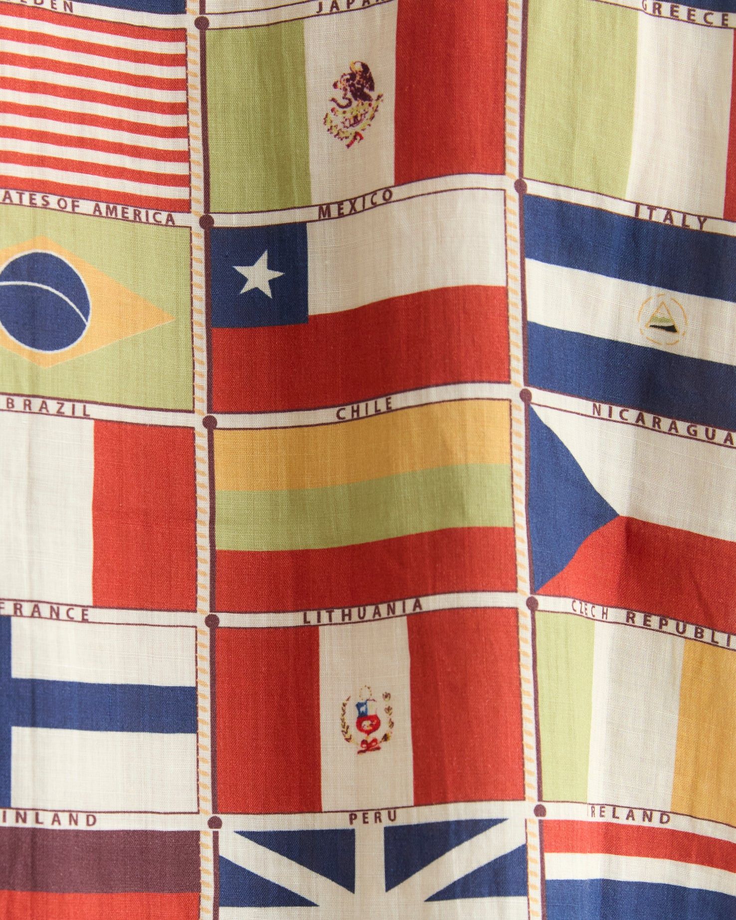 Bode Bode International flag shirt size XL Size US M / EU 48-50 / 2 - 3 Thumbnail
