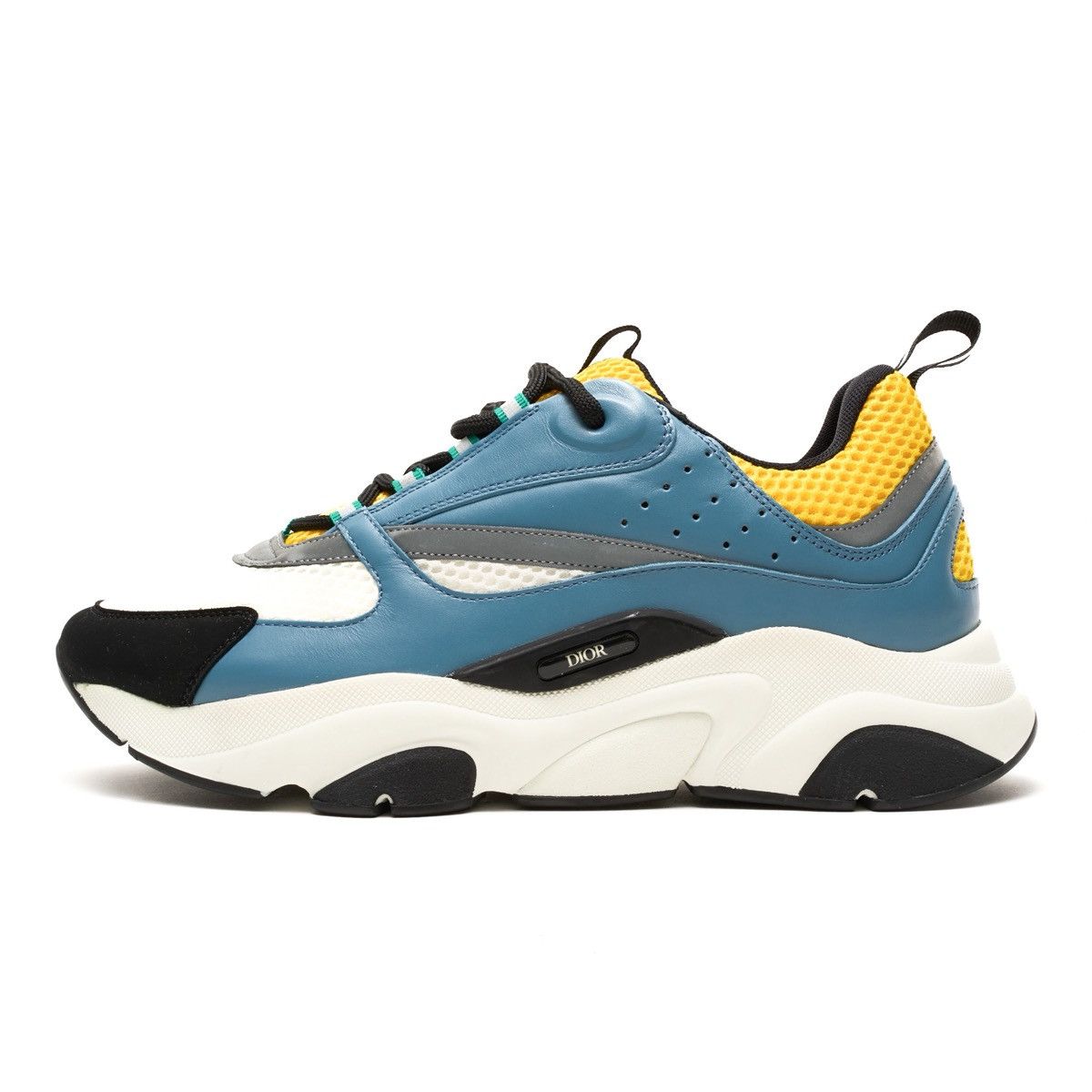 Dior Dior B22 Trainer Blue Yellow Size US 9 / EU 42 - 2 Thumbnail