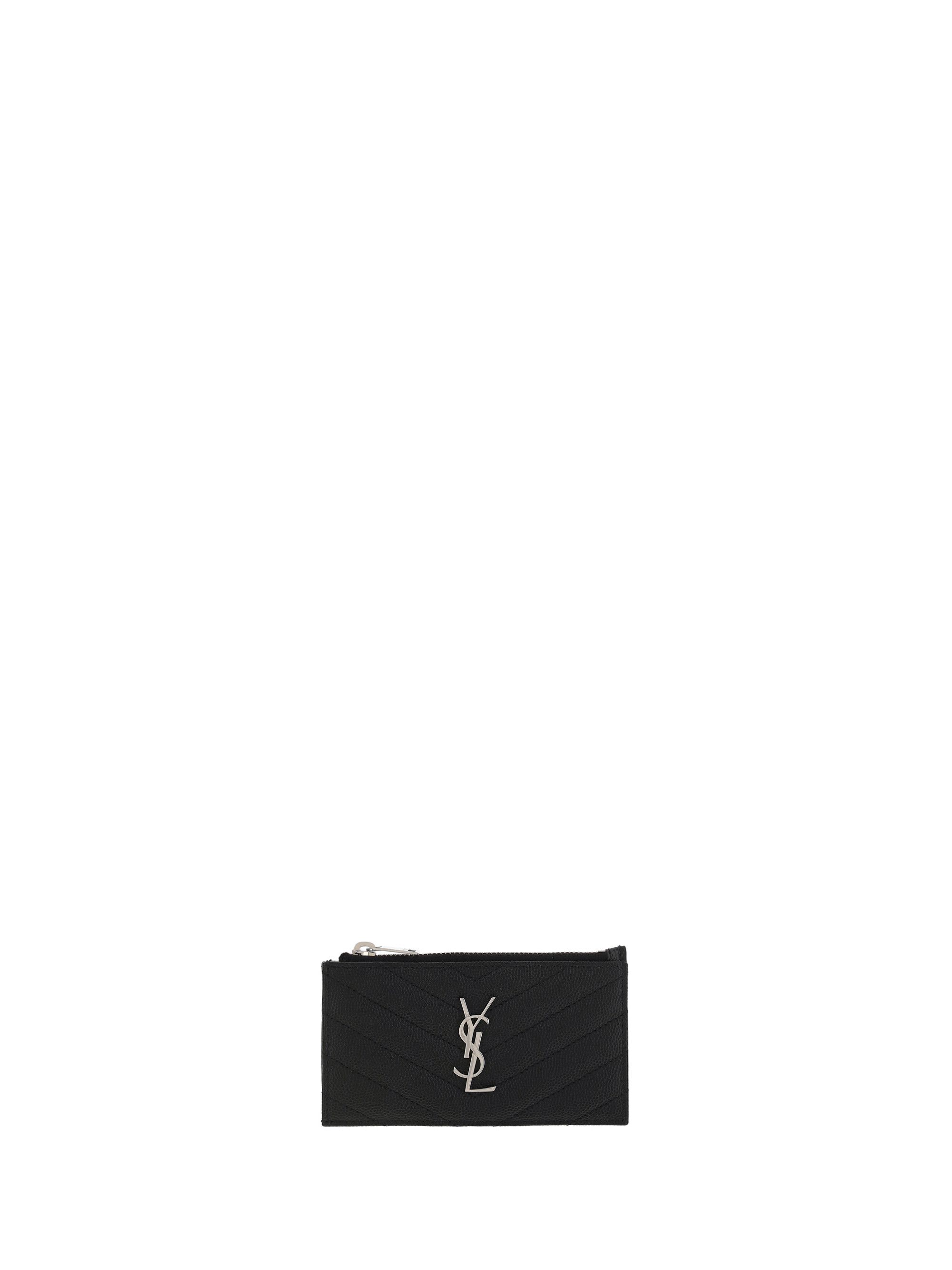 Saint Laurent Paris Credit Card Holder Size ONE SIZE - 1 Thumbnail