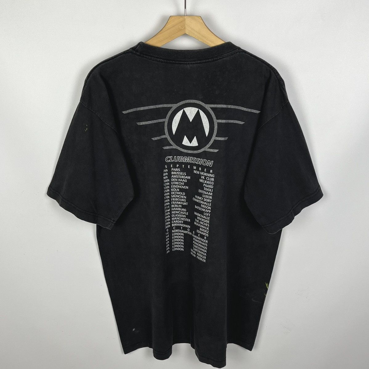 Band Tees Vintage The Mission Rare Rock Band T Shirt 1990’s Size US XL / EU 56 / 4 - 16 Thumbnail
