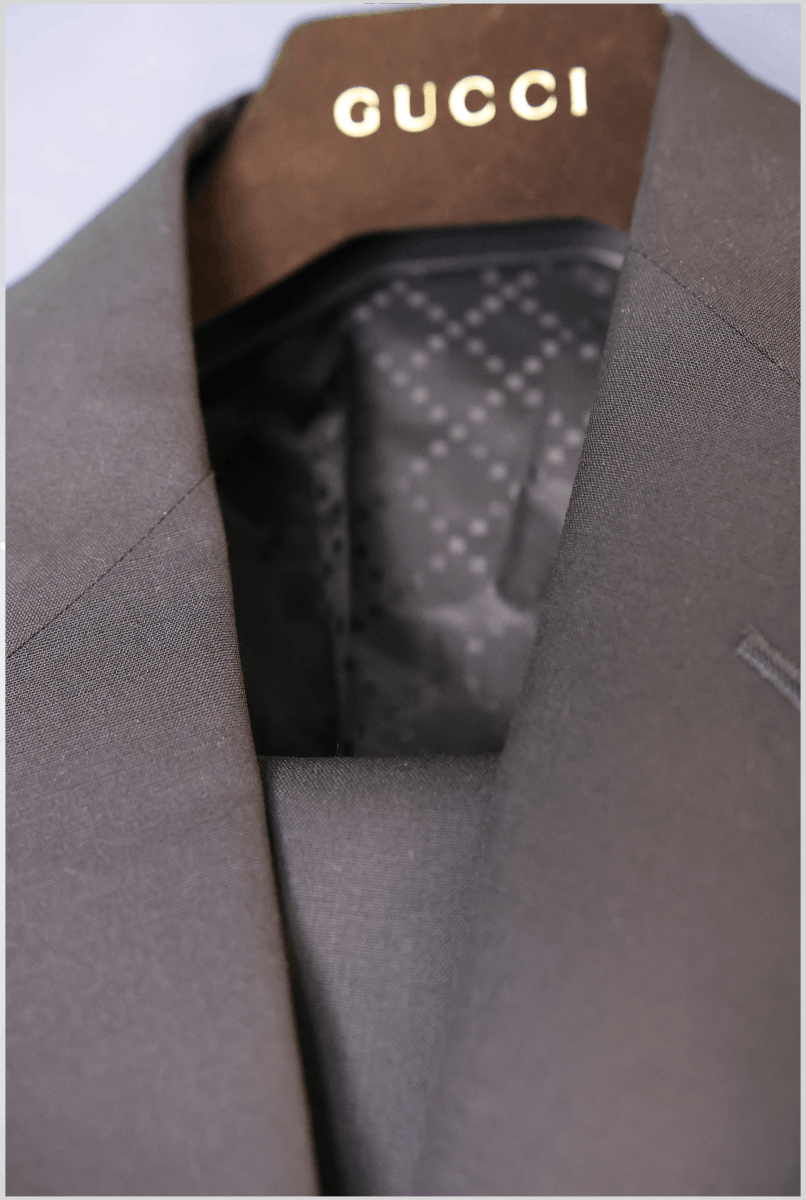 Gucci Gucci Formal Monaco Suit Jacket And Pants Size 46R - 4 Thumbnail