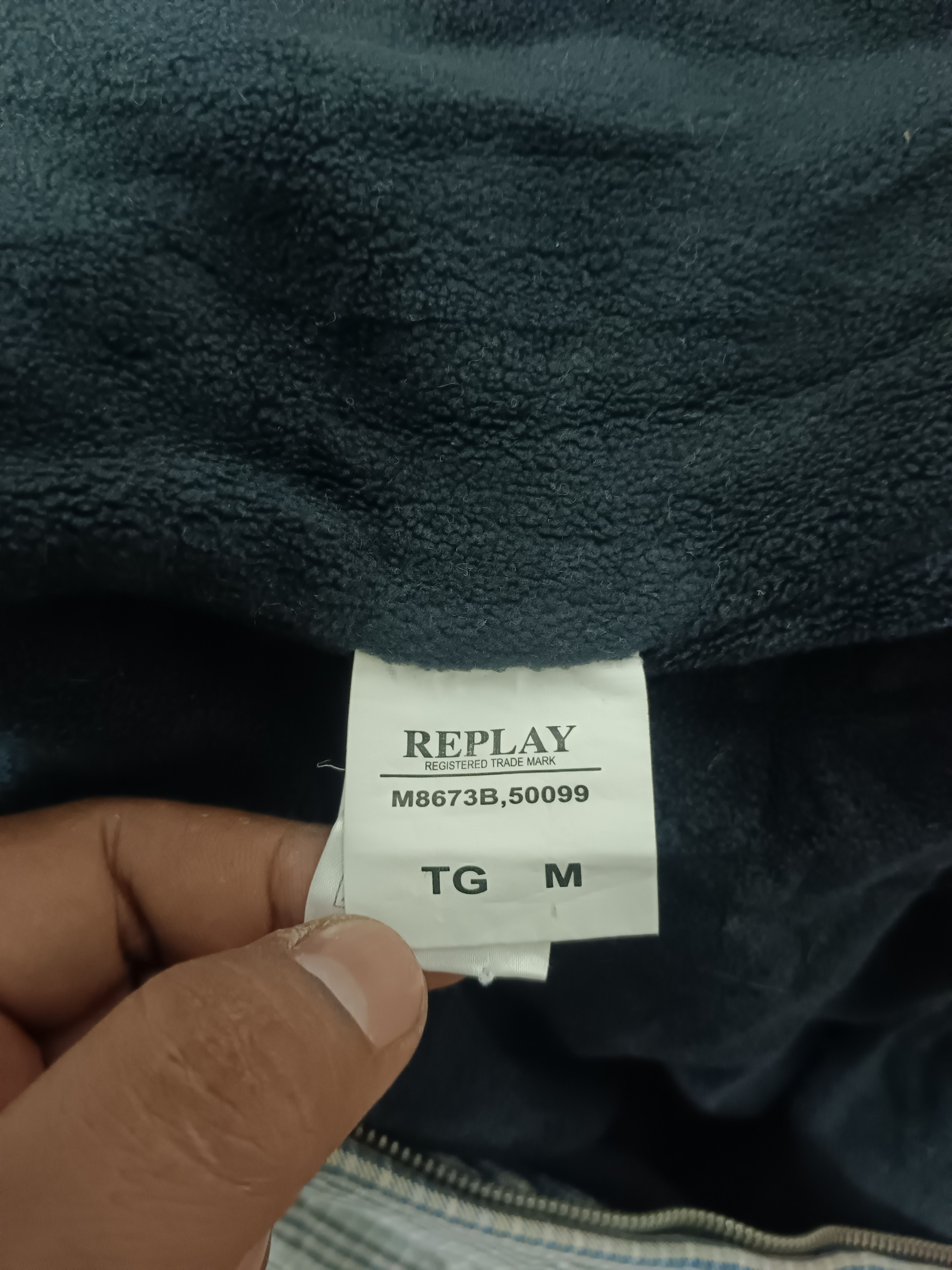 Replay × Vintage Vintage Y2K Replay Jacket Hoodie Plain Size US M / EU 48-50 / 2 - 9 Thumbnail