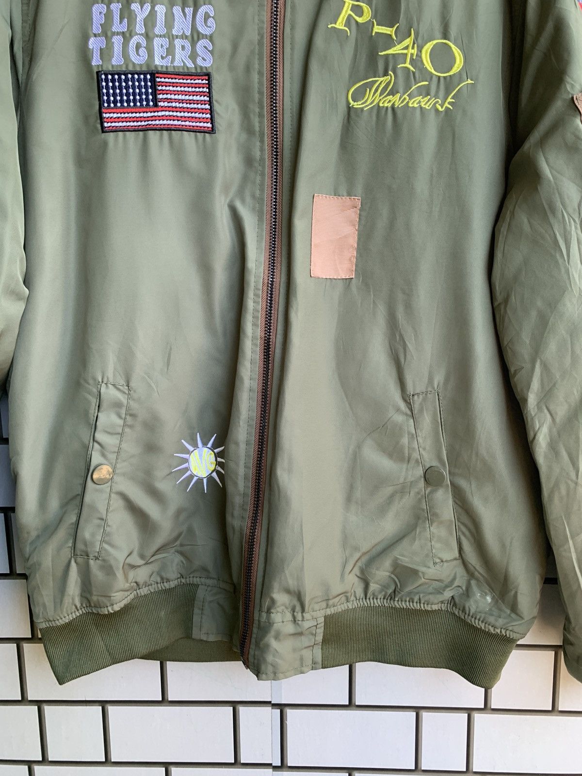 Japanese Brand Japanese Brand WLSD Avirex Bomber Jacket Size US M / EU 48-50 / 2 - 6 Thumbnail