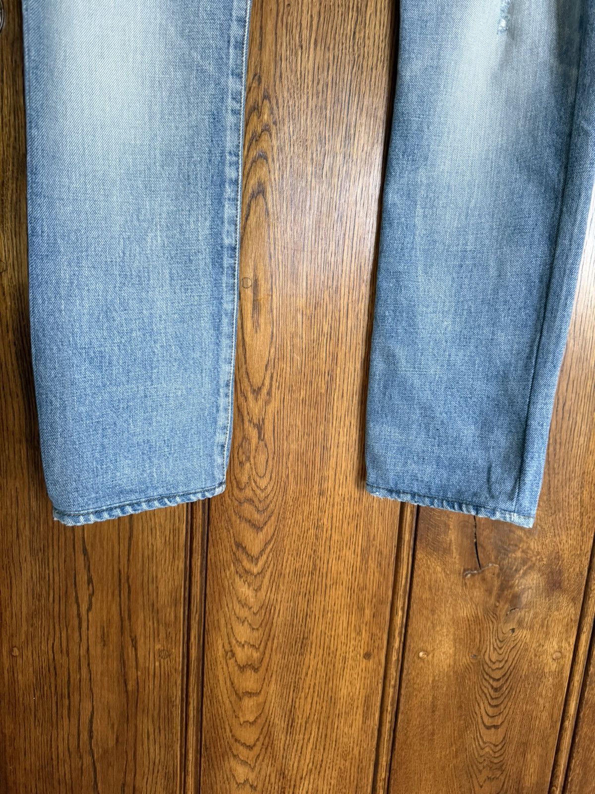 Saint Laurent Paris Saint Laurent slim ripped denim jeans 30 Santa Monica wash Size US 30 / EU 46 - 12 Thumbnail