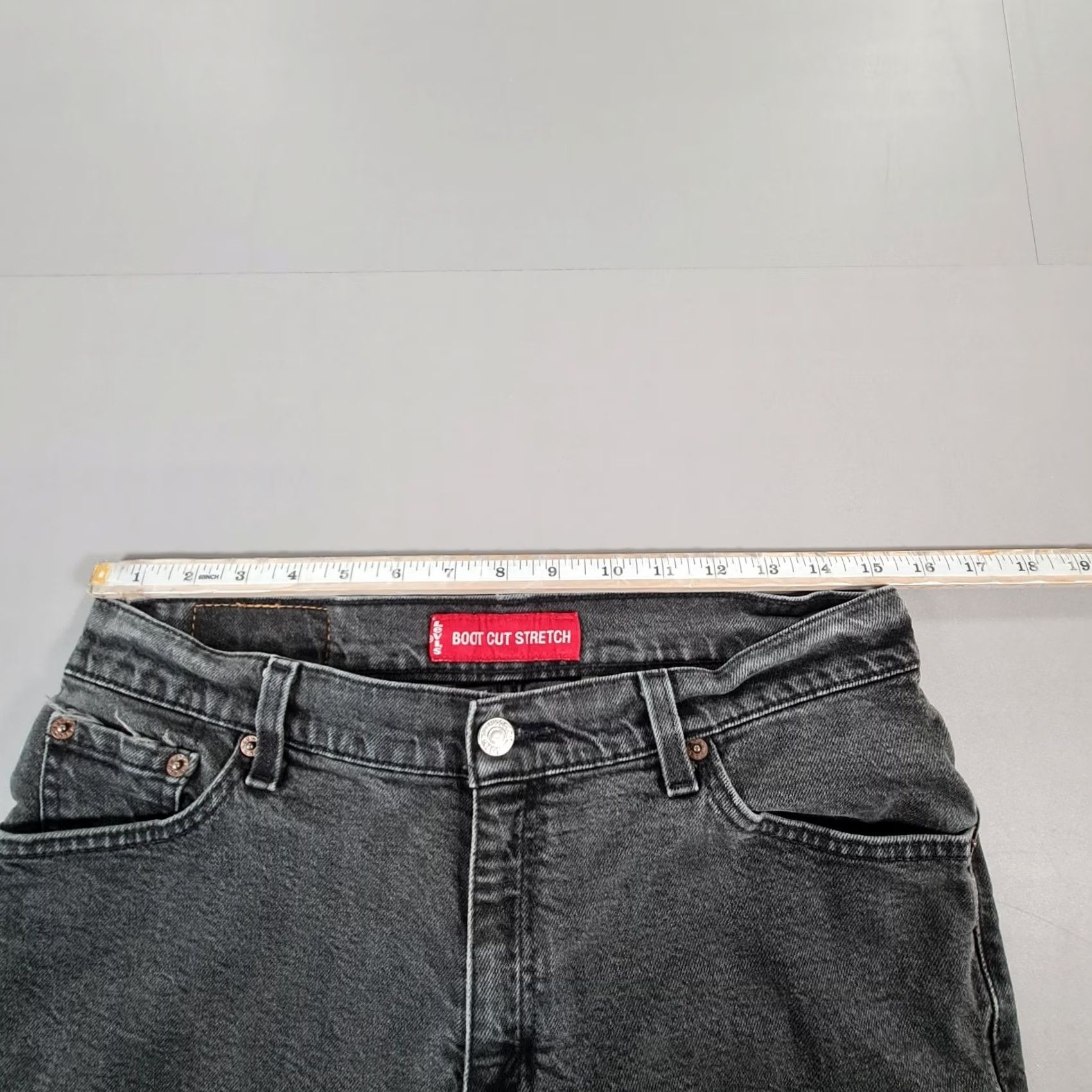 Levi's Levi's Jeans 517 Womens Grey W30 L31 Mid Rise Bootcut Stretch Denim 90s Vintage City Modern 5-Pocket Mens Womens Girls Size 30" / US 8 / IT 44 - 5 Thumbnail