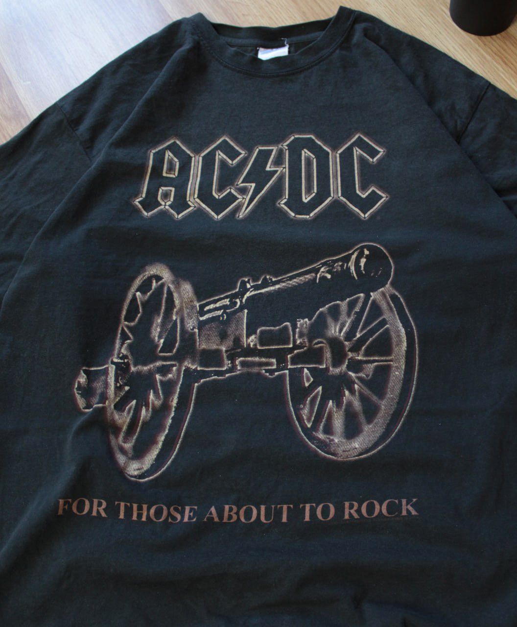 Band Tees 🔥 Vintage 1999 AC/DC For Those About to Rock T-Shirt Tour Size US XL / EU 56 / 4 - 5 Thumbnail