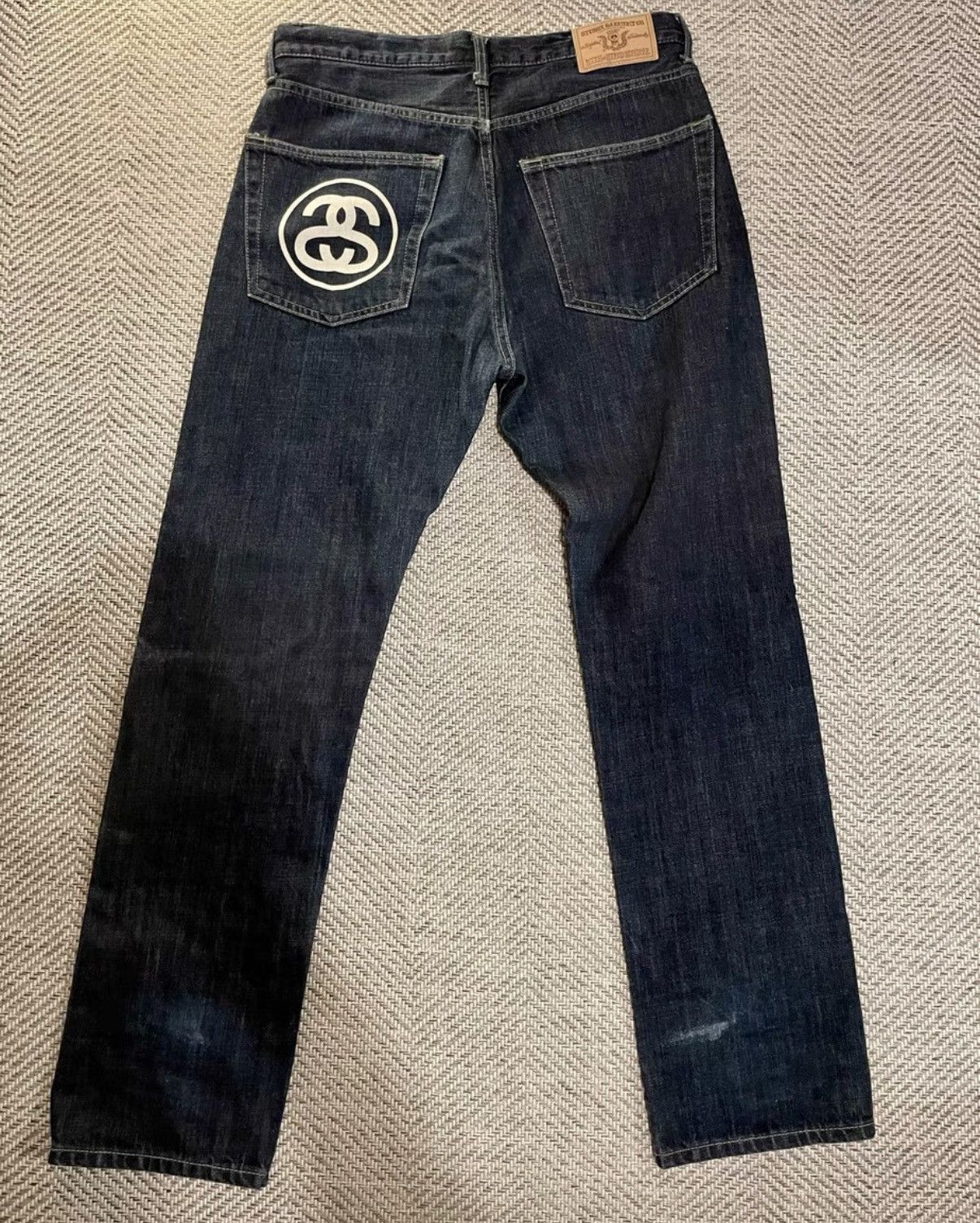 Stussy Stussy Vintage Logo Jeans K24 Size US 32 / EU 48 - 1 Thumbnail