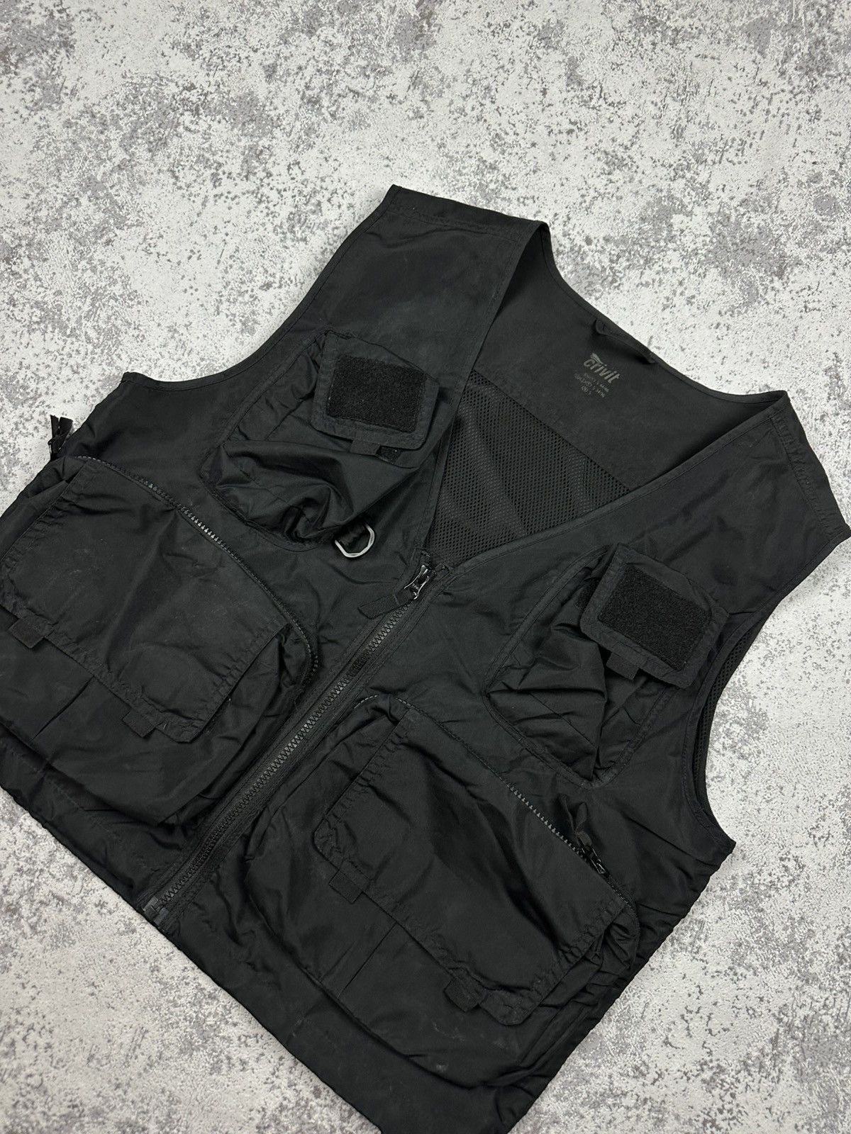 Japanese Brand Streetwear Tactical Multipocket Vest Size US L / EU 52-54 / 3 - 10 Thumbnail