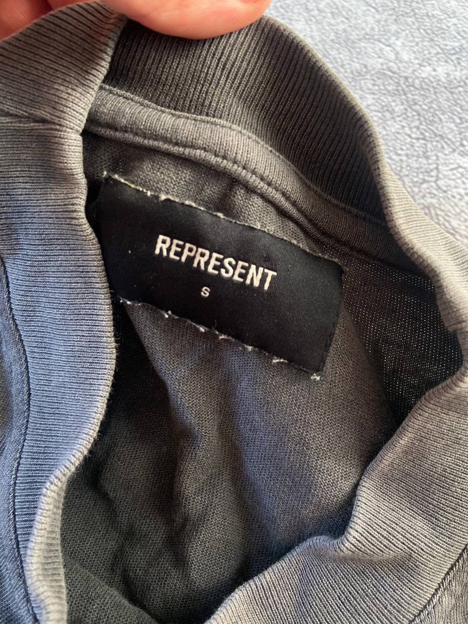 Represent Clo. Represent Team Spirit Vintage Grey Tee Size US M / EU 48-50 / 2 - 11 Thumbnail