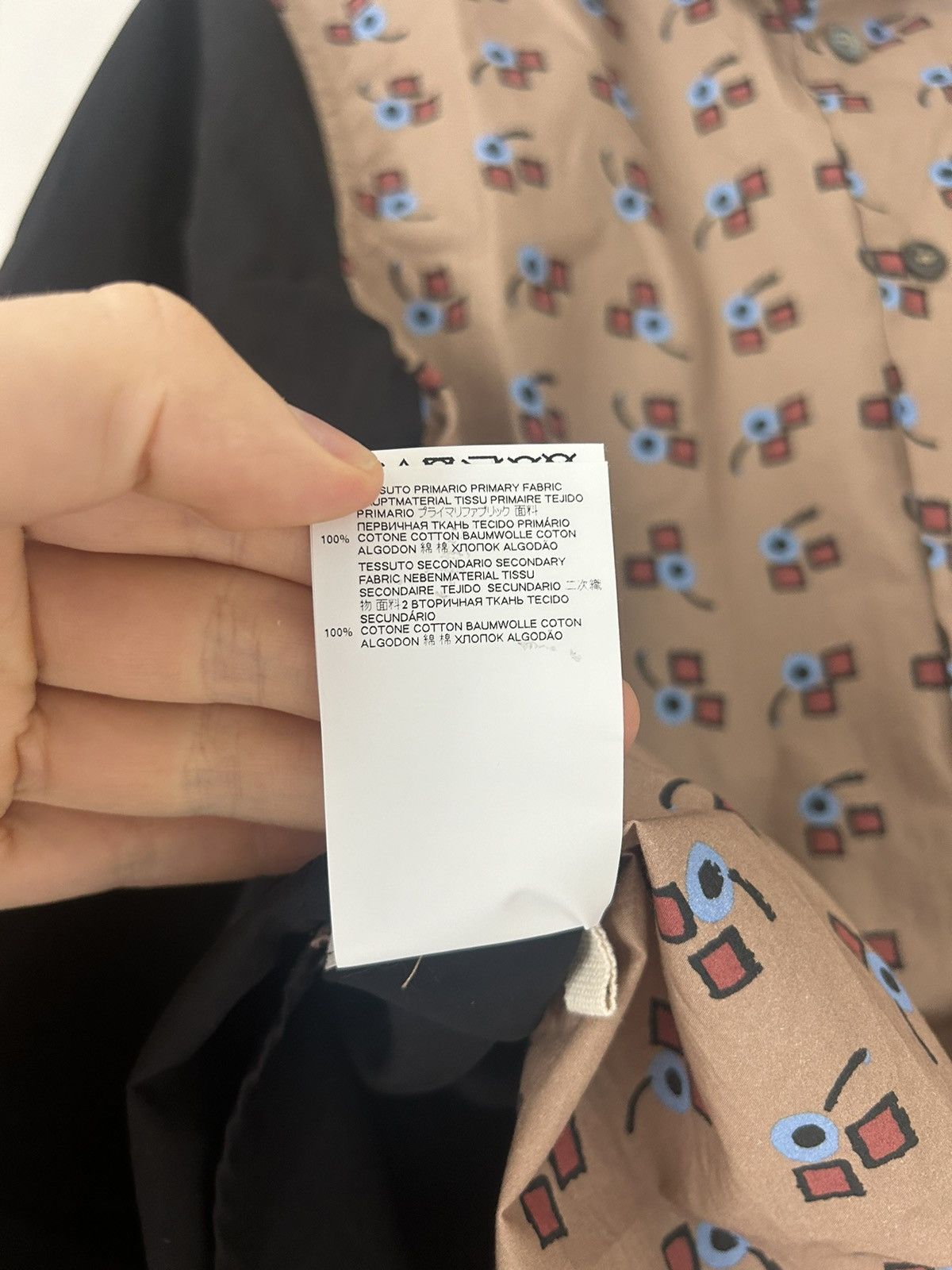 Marni Abstract Print Button-Up Shirt Size US M / EU 48-50 / 2 - 6 Thumbnail