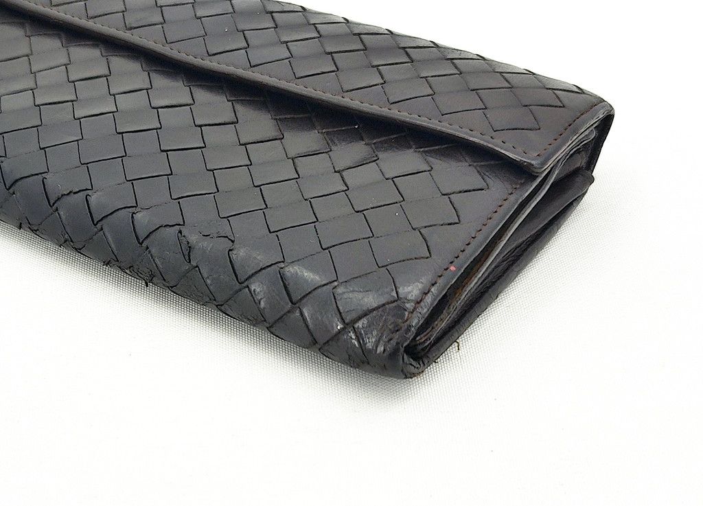 Bottega Veneta BOTTEGA VENETA intrecciato leather long wallet A300 Size ONE SIZE - 9 Thumbnail