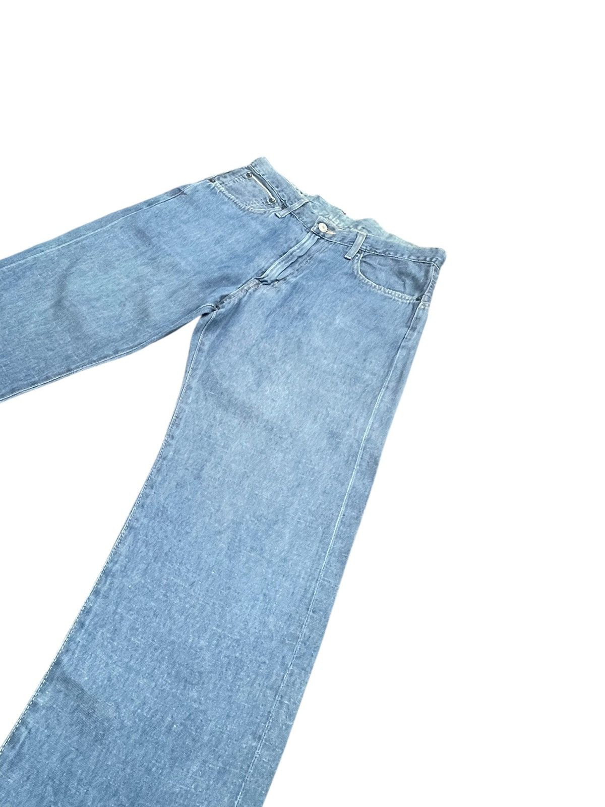 Edwin Vintage 90’s Edwin 505SS9 Grand Blue Selvedge Jeans Size US 33 - 2 Thumbnail