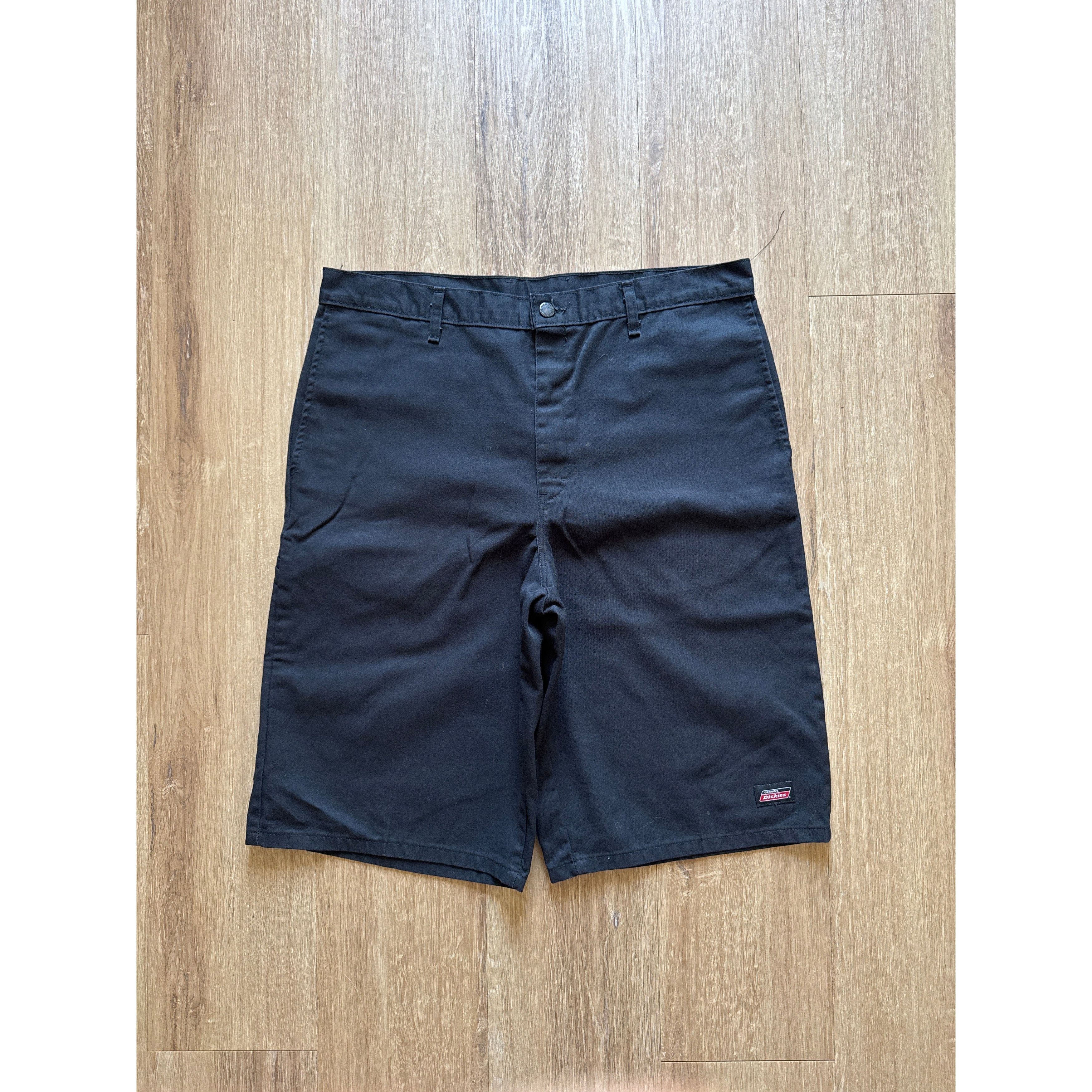 Dickies Dickies Black Loose Fit Work Shorts Size US 36 / EU 52 - 3 Thumbnail