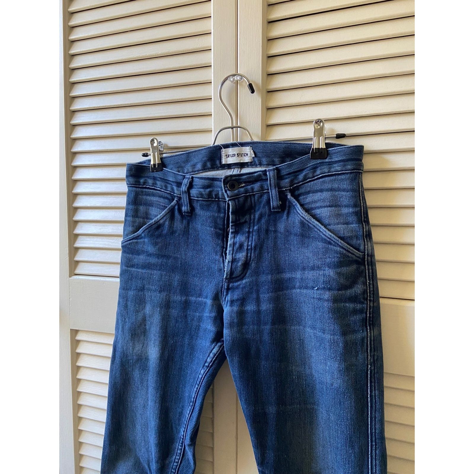 Taylor Stitch Taylor Stitch Blue Denim Skinny Jeans Pants Men’s Size 30x34 Size US 30 / EU 46 - 2 Thumbnail
