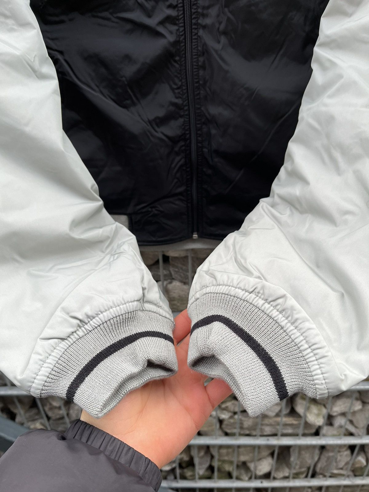 Alpha Industries Alpha Industries Vintage Reversible Logo Rare Bomber Jacket Size US L / EU 52-54 / 3 - 11 Thumbnail