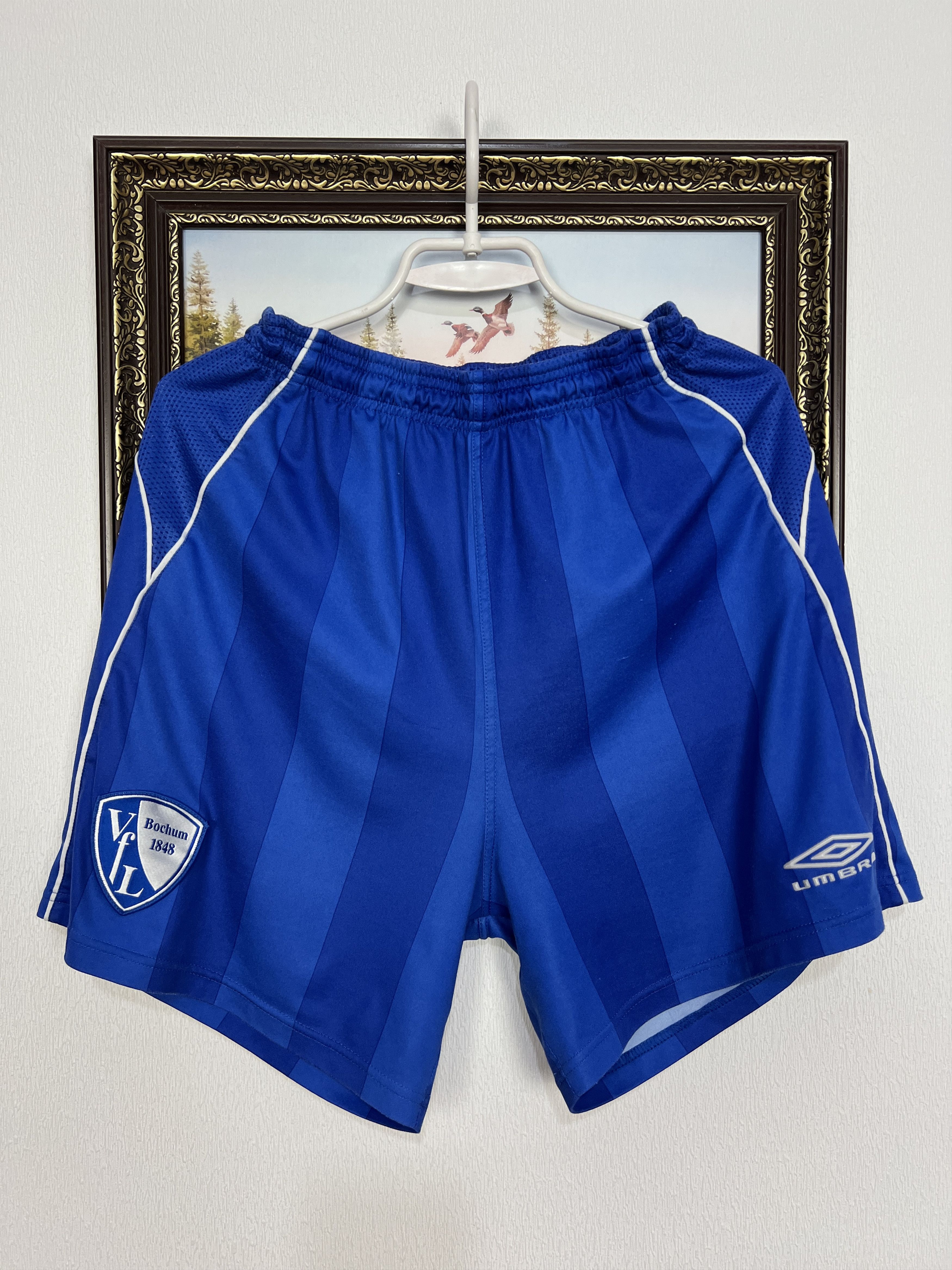 Umbro Vintage VfL Bochum Football Shorts Soccer Athletic Rare Size US 36 / EU 52 - 1 Thumbnail