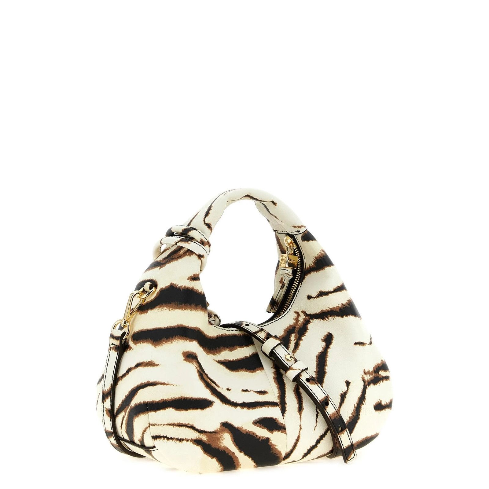 Ganni GANNI Mini Hobo Zebra Handbag New & Authentic Size ONE SIZE - 2 Thumbnail