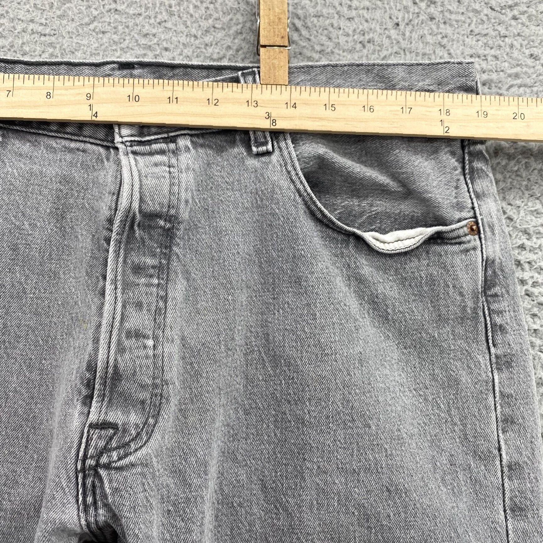 Levi's VINTAGE Levi's 501 XX Jeans 38x31 Button Fly Classic Straight Denim Pants 90s Men Size US 38 / EU 54 - 3 Thumbnail