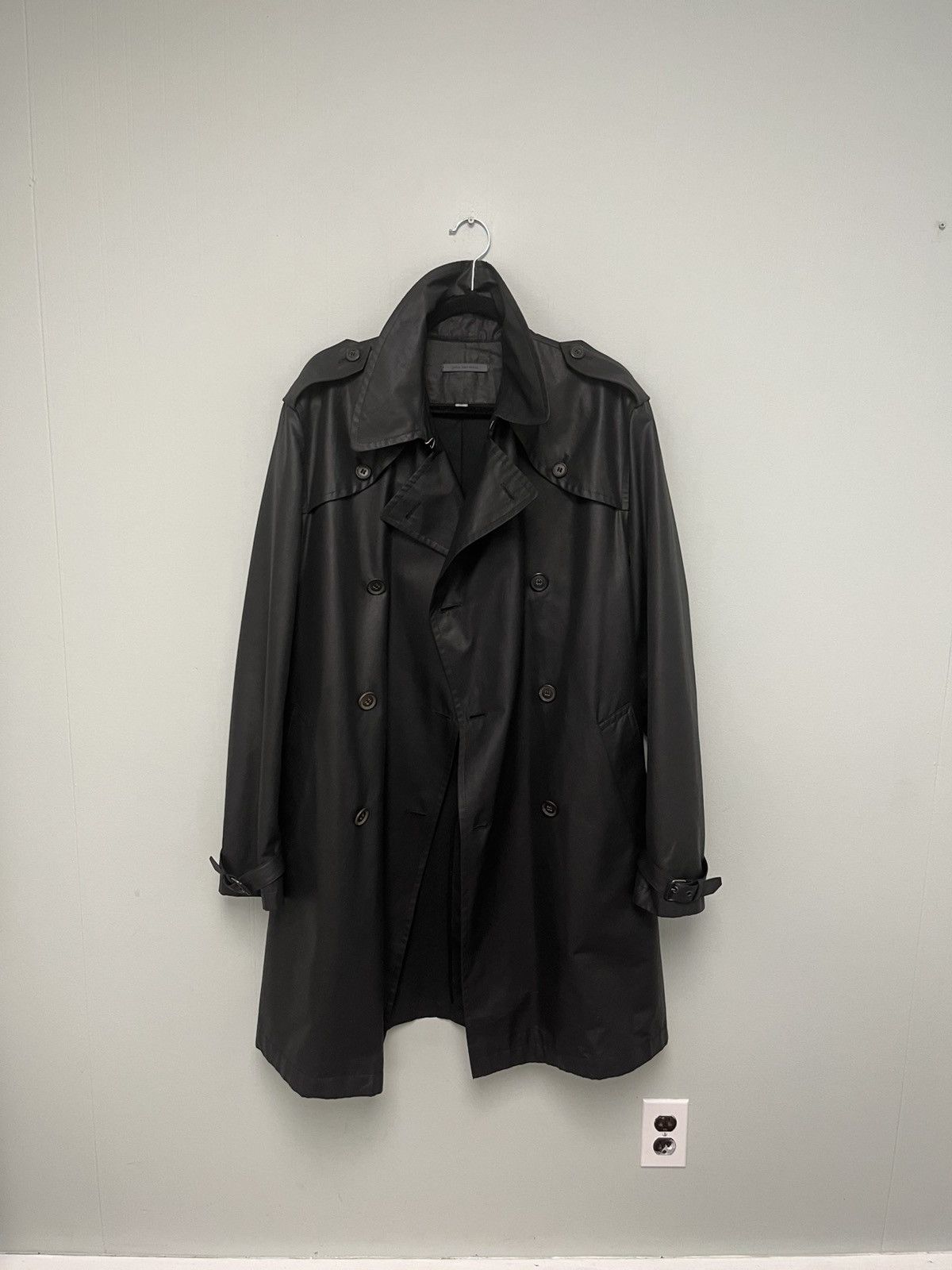 John Varvatos Resin Coated Trench Coat Size EU 52 USA 42 Size US L / EU 52-54 / 3 - 14 Thumbnail