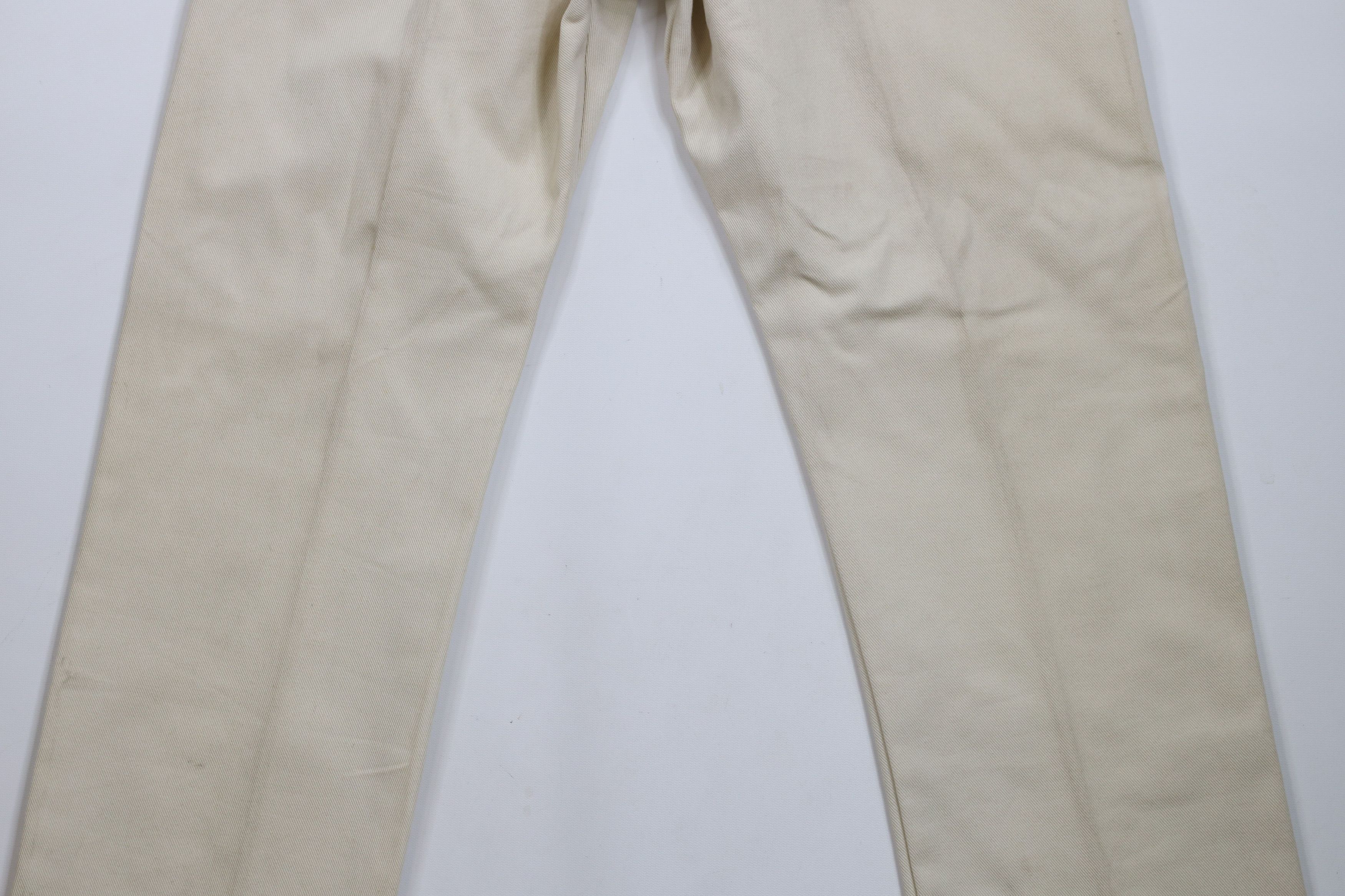 Lee × Vintage Vintage 90s Lee Flared Wide Leg Denim Jeans Beige USA Size US 34 / EU 50 - 14 Thumbnail