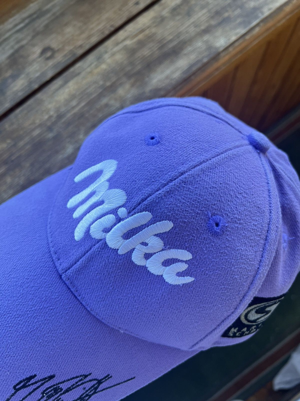 Vintage Vintage Y2K Hat Milka Martin Schmitt Race Cap Size ONE SIZE - 6 Thumbnail