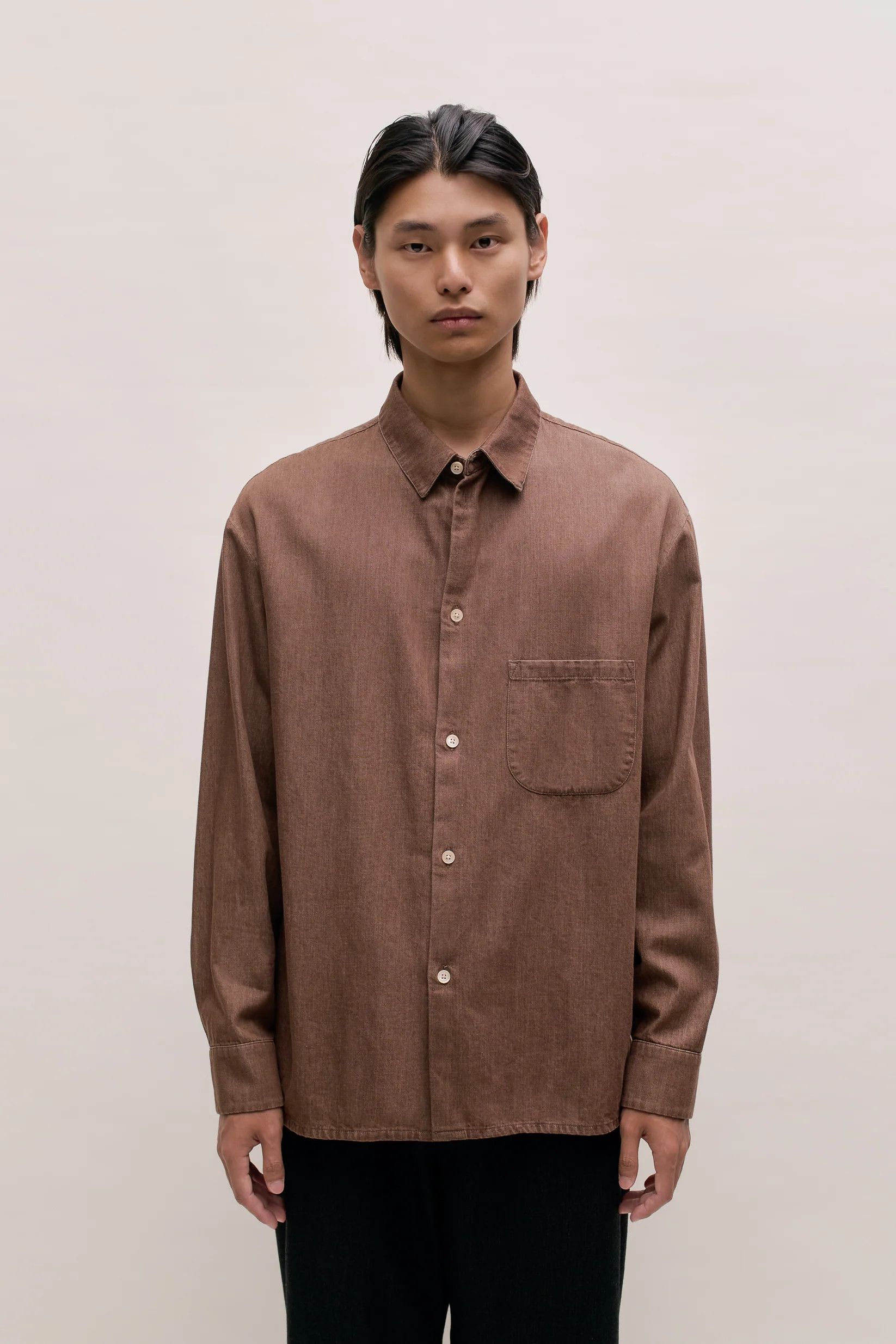 A Kind Of Guise 💚 AW25 A Kind Of Guise Gusto Shirt Sepia Denim Medium NEW Size US M / EU 48-50 / 2 - 3 Thumbnail