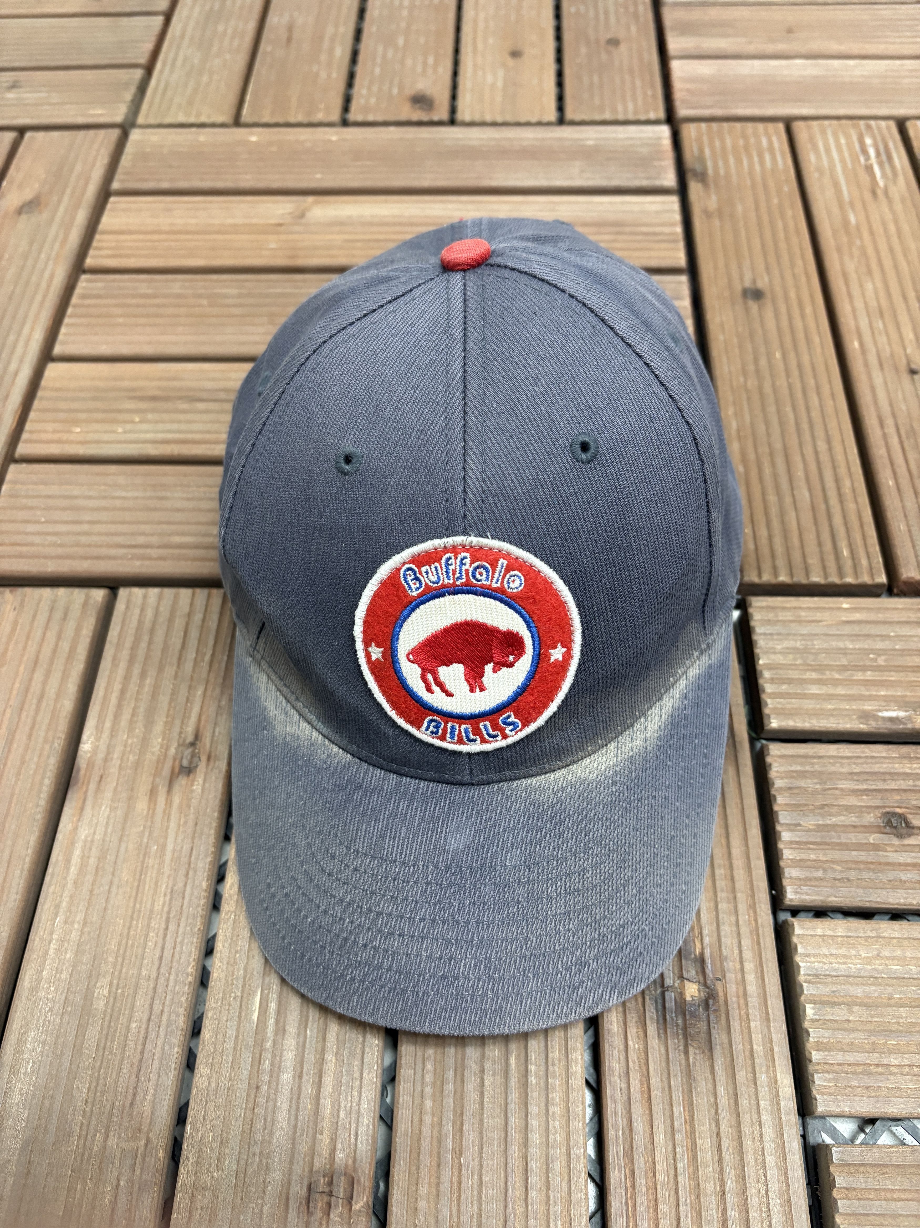 Vintage Buffalo Bills Stitched Vintage Blue Hat Cap Size ONE SIZE - 2 Thumbnail